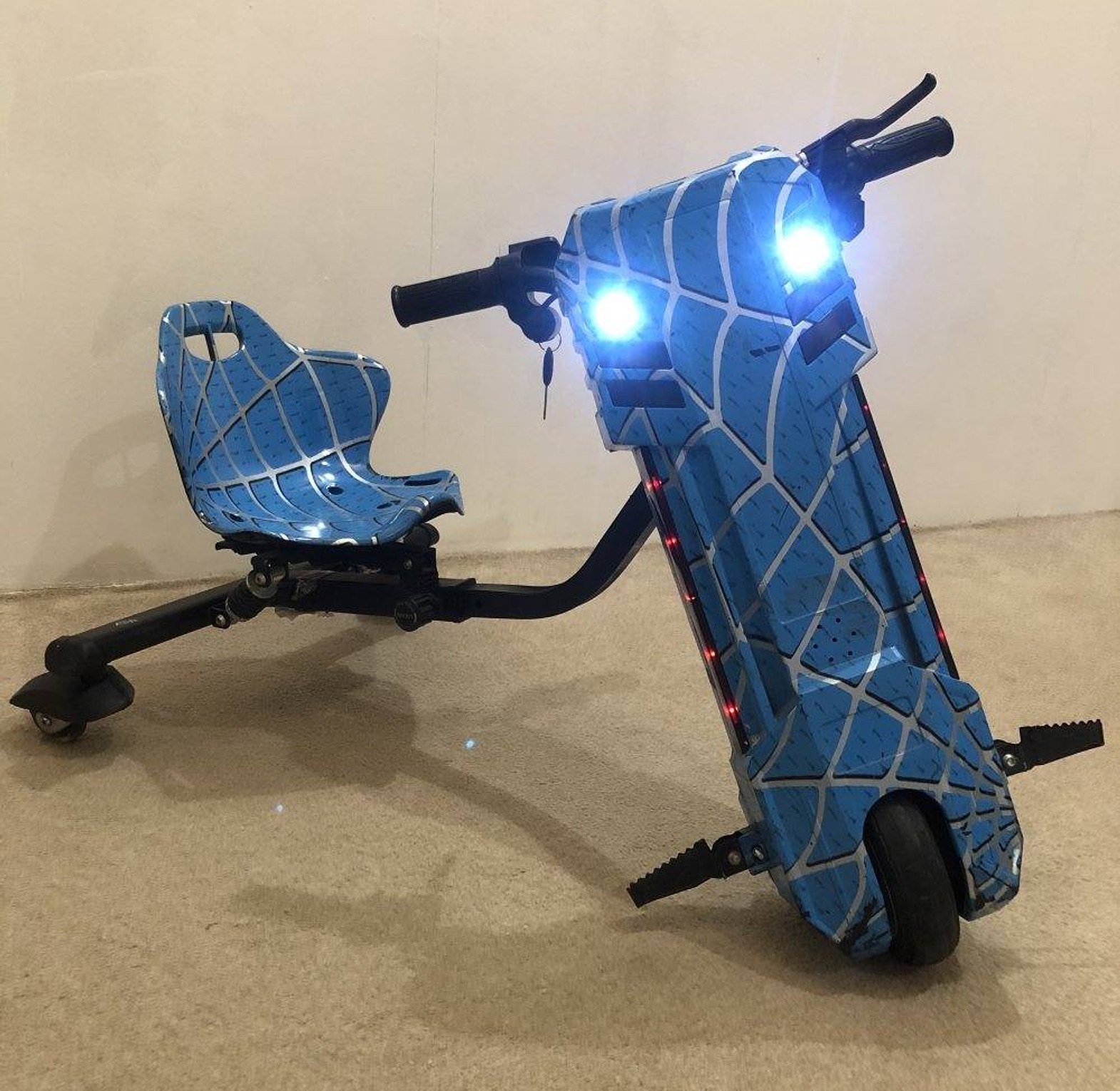 Drift Scooter. Electric Drift Trike or 3-Wheel Electric Trike.  image