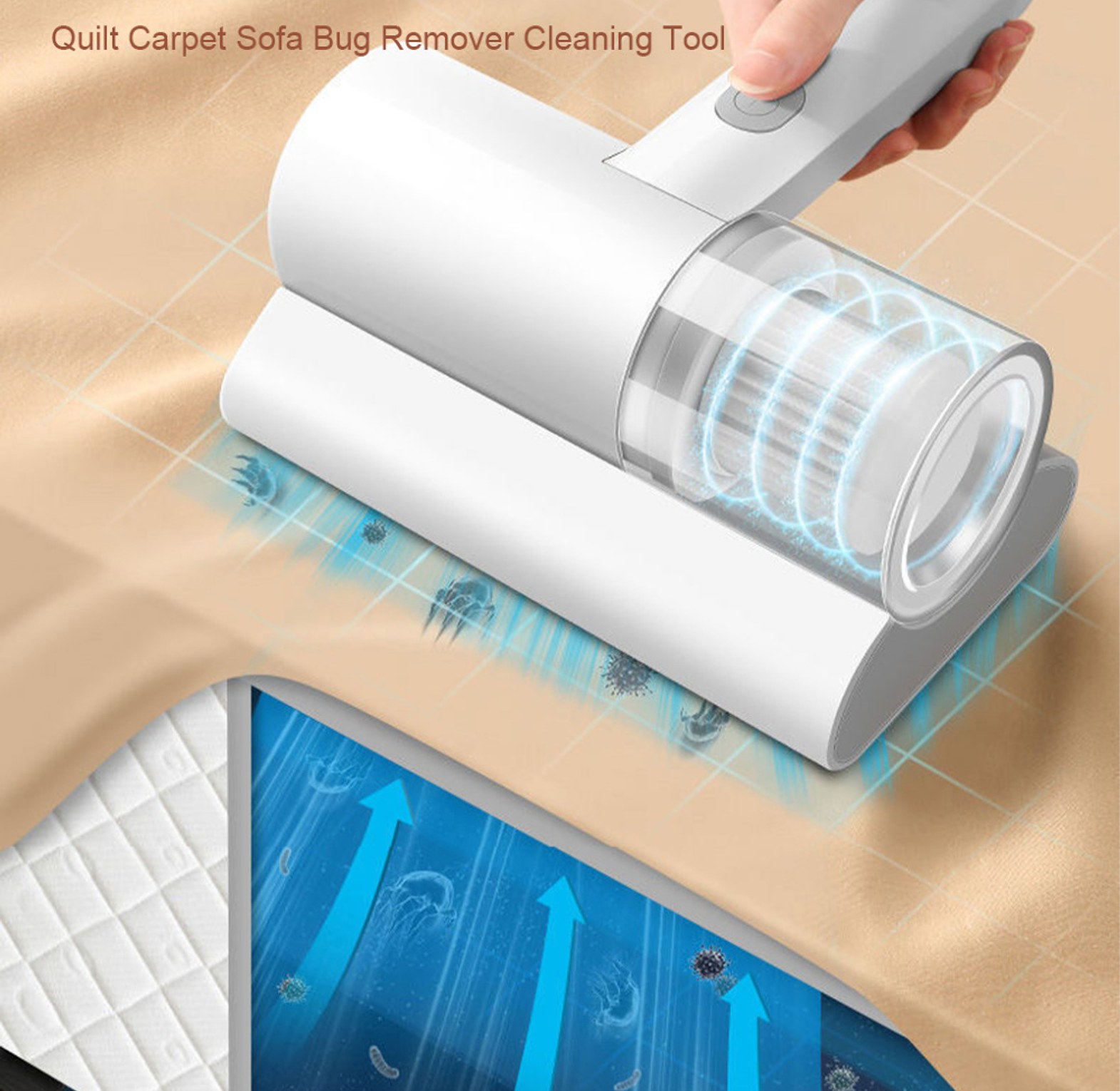 Mattress and Sofa Vacuum Cleaner, Mites and Dust Remover image