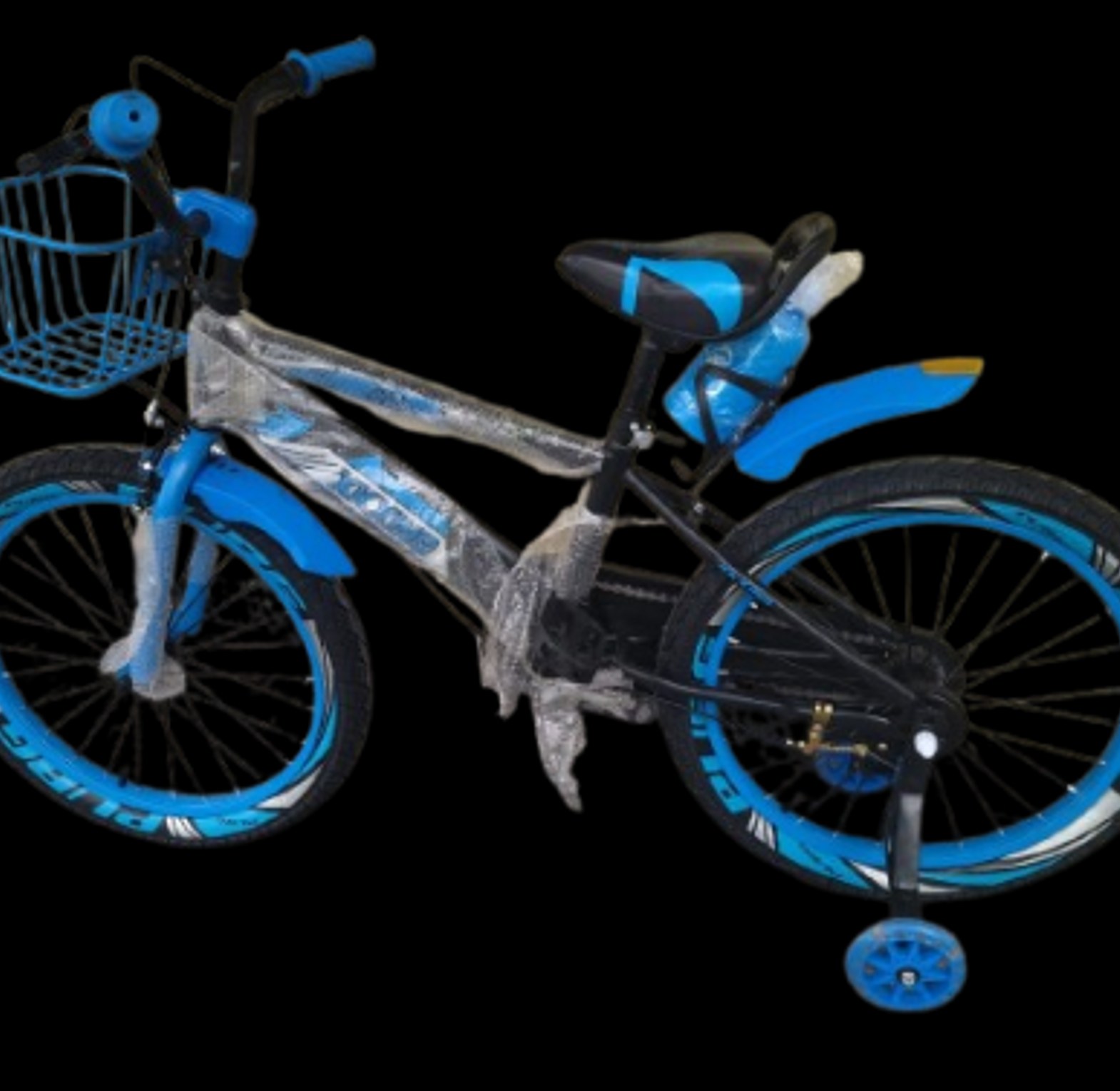 Size 20 Kids' Bicycle For Age 7yrs to 11yrs With removable training wheels image