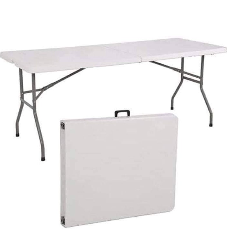 Foldable camping table now available HAS A SUITCASE WHERE YOU CAN STORE IT  image