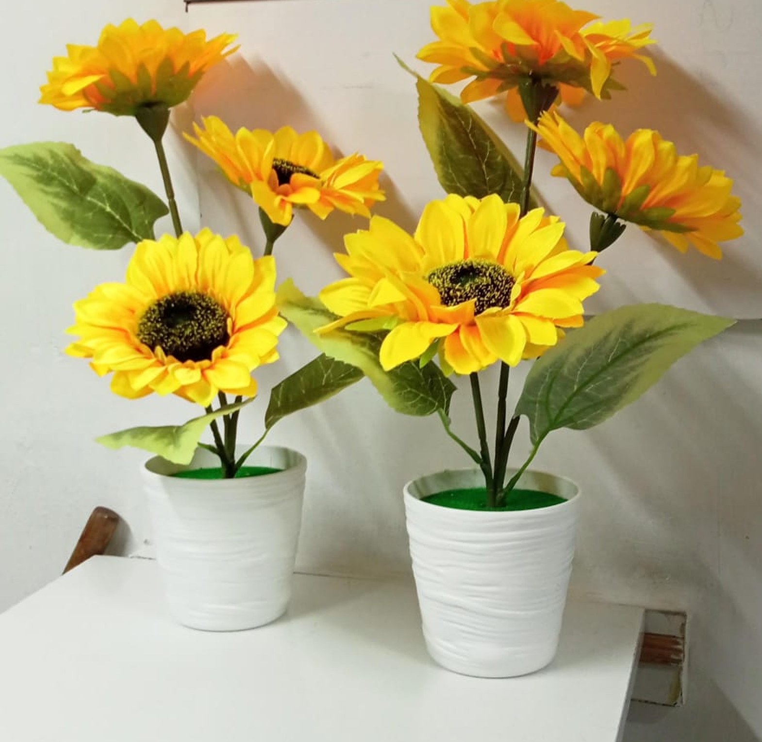 Sunflower Flower With Pot image