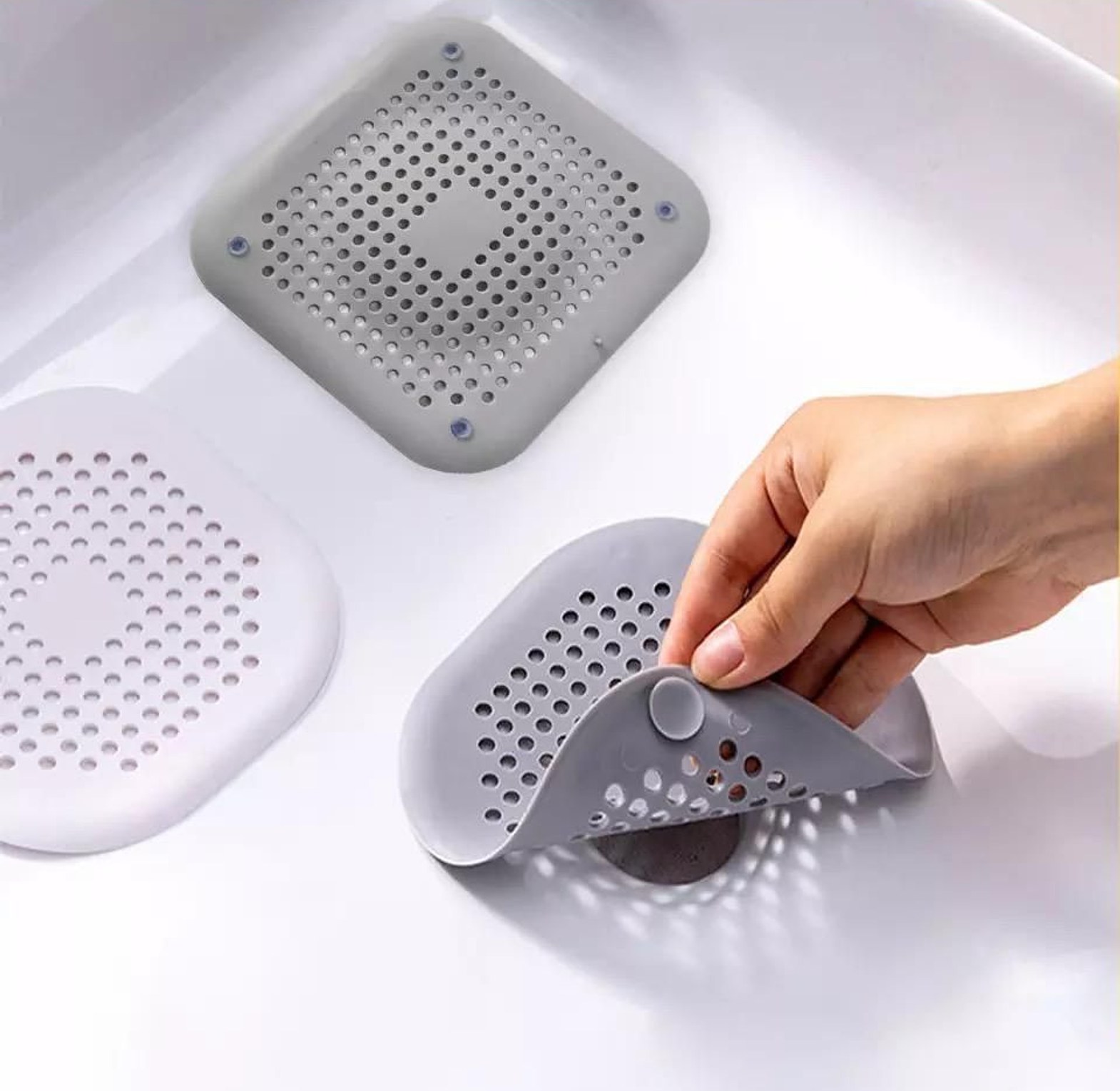 Hair Filter Sink Anti-blocking Strainer Bathtub Shower Floor Drain Stopper   image