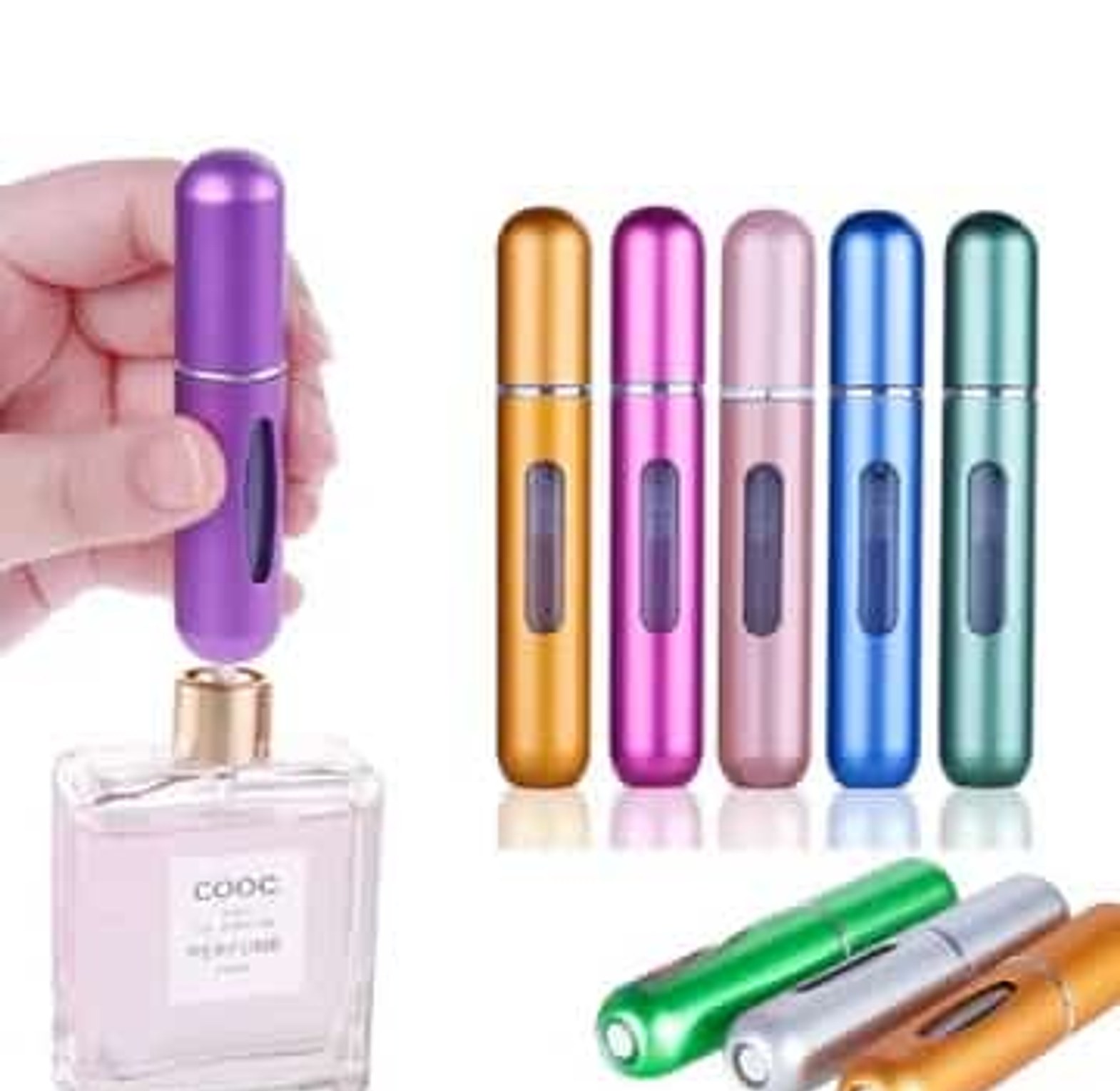 Travel Mini Cologne / Perfume Spray Bottle image