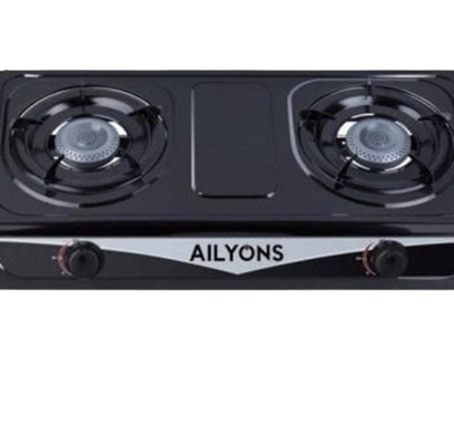 AILYONS 2 Burner Table Top stainless steel gas stove cooker image