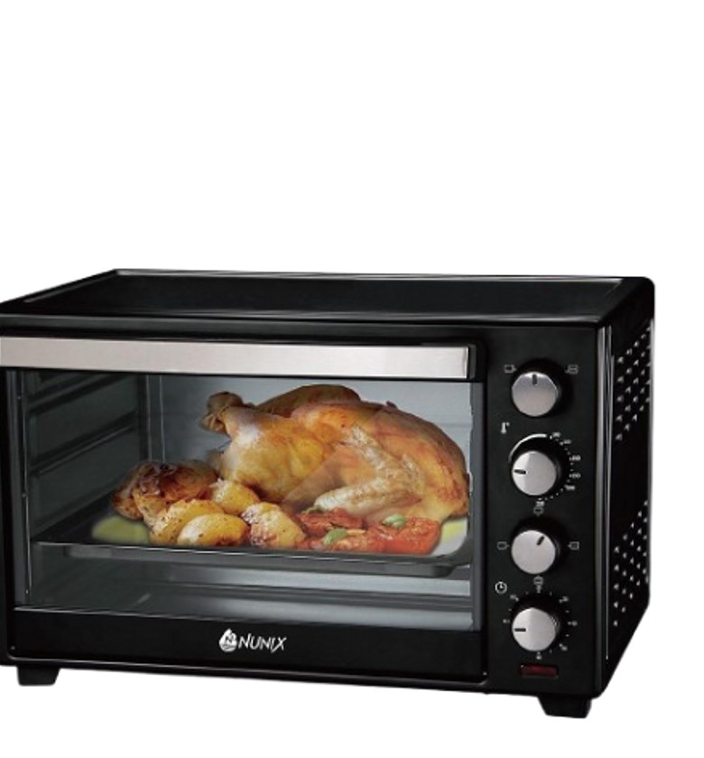 Oven. Nunix 40L Electric Rotisserie Oven For Baking And Grilling image