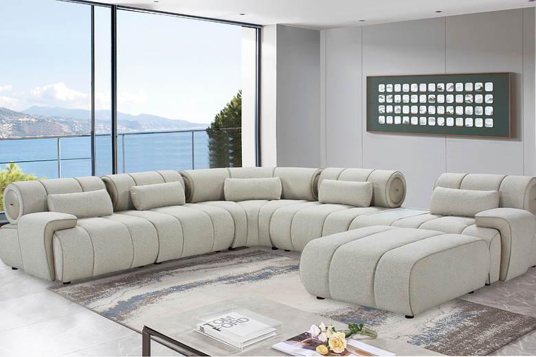 VISTA Corner Sofa + Ottoman image