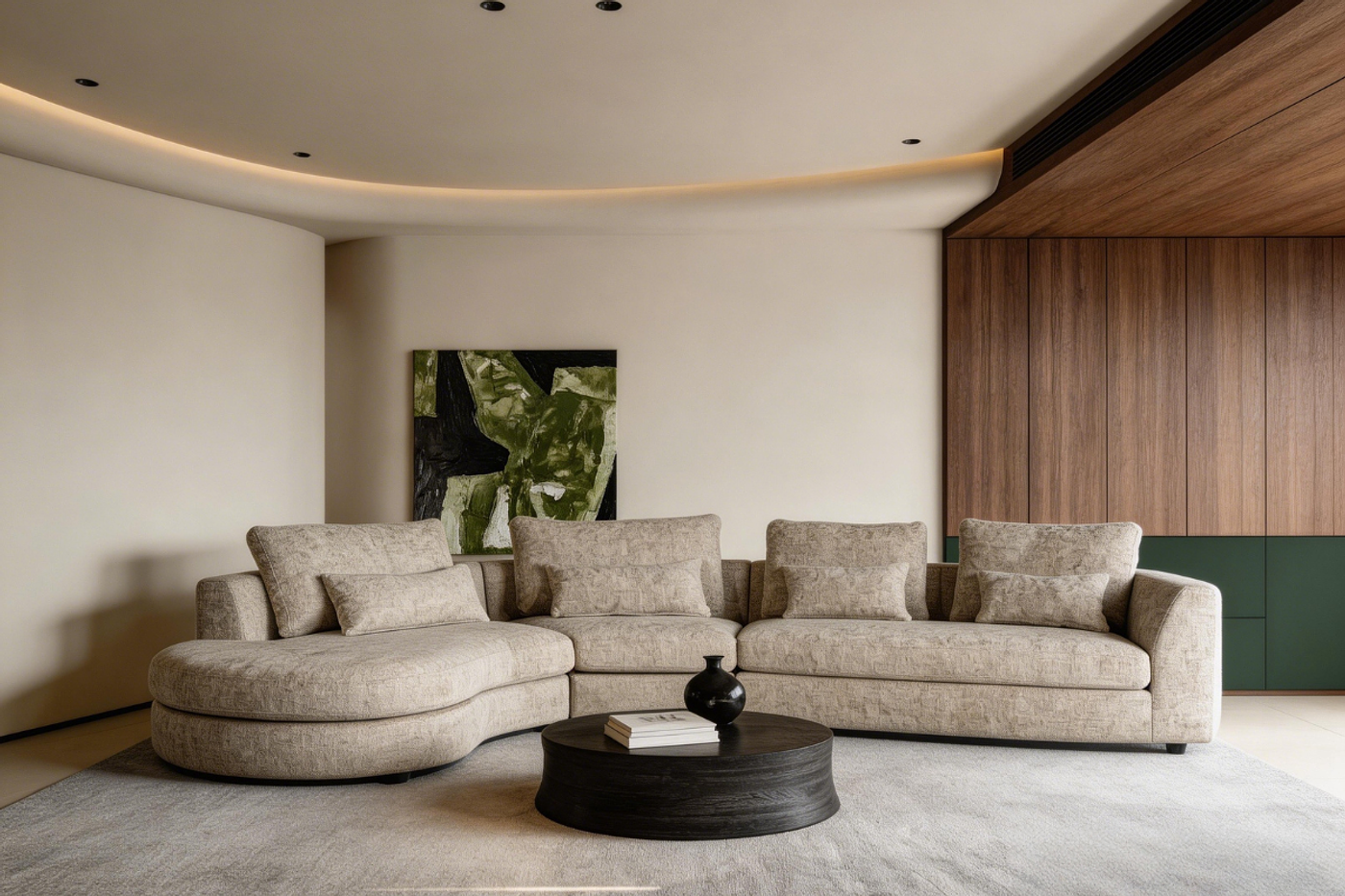 CAMDEN Fabric Corner Sofa  image 1