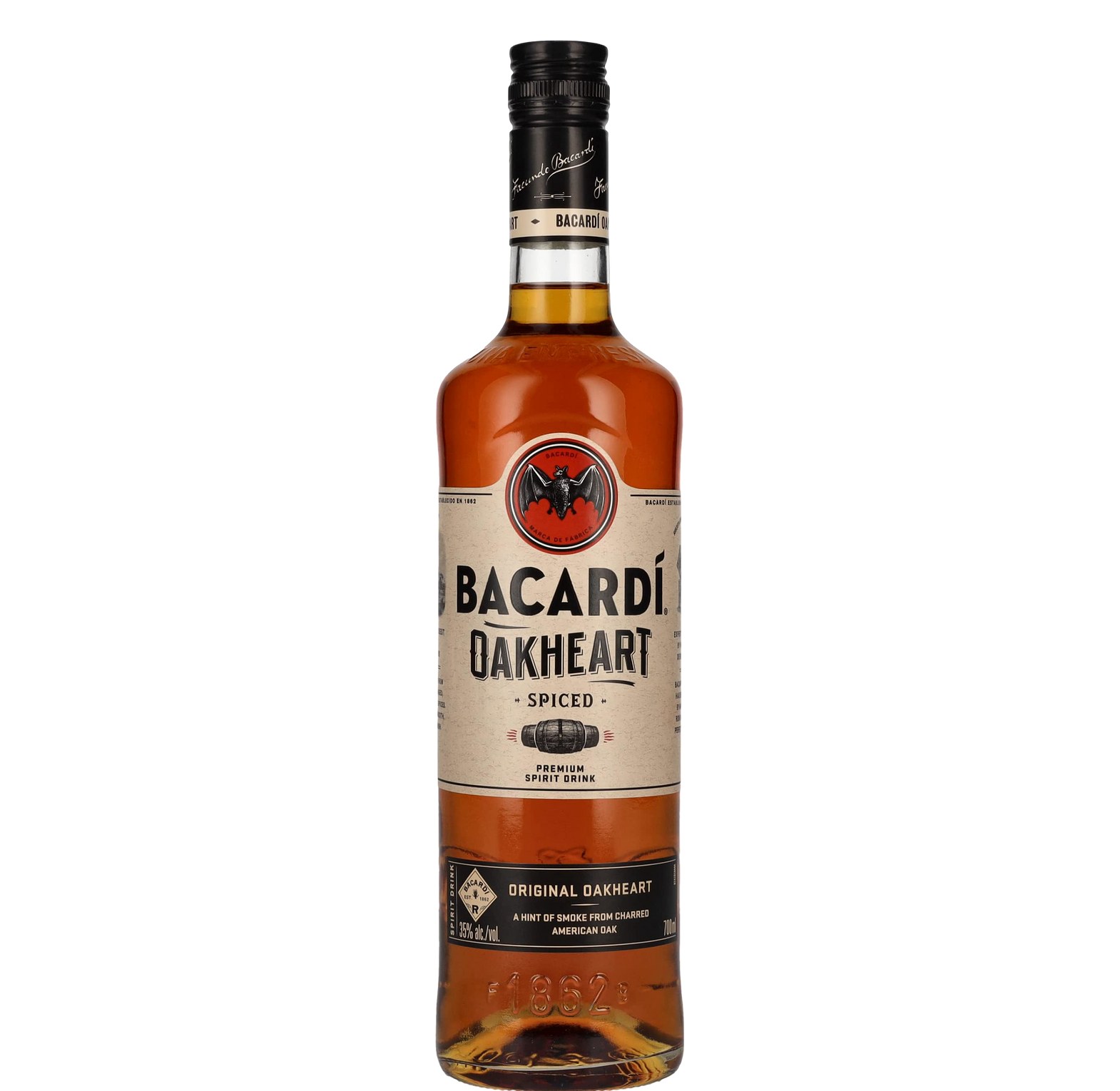 Bacardi Oakheart Spiced 700ml image