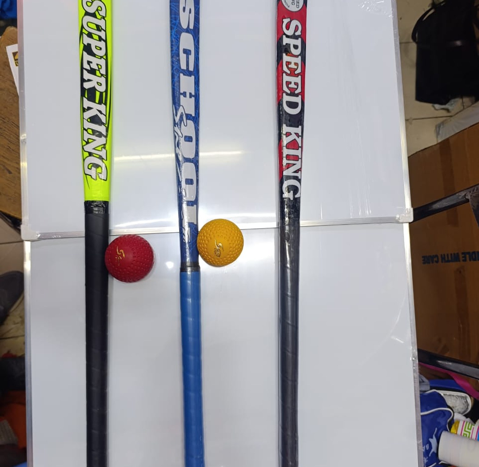 Speed King  Hockey Stick 33 Inches, Double Mouth Guard image