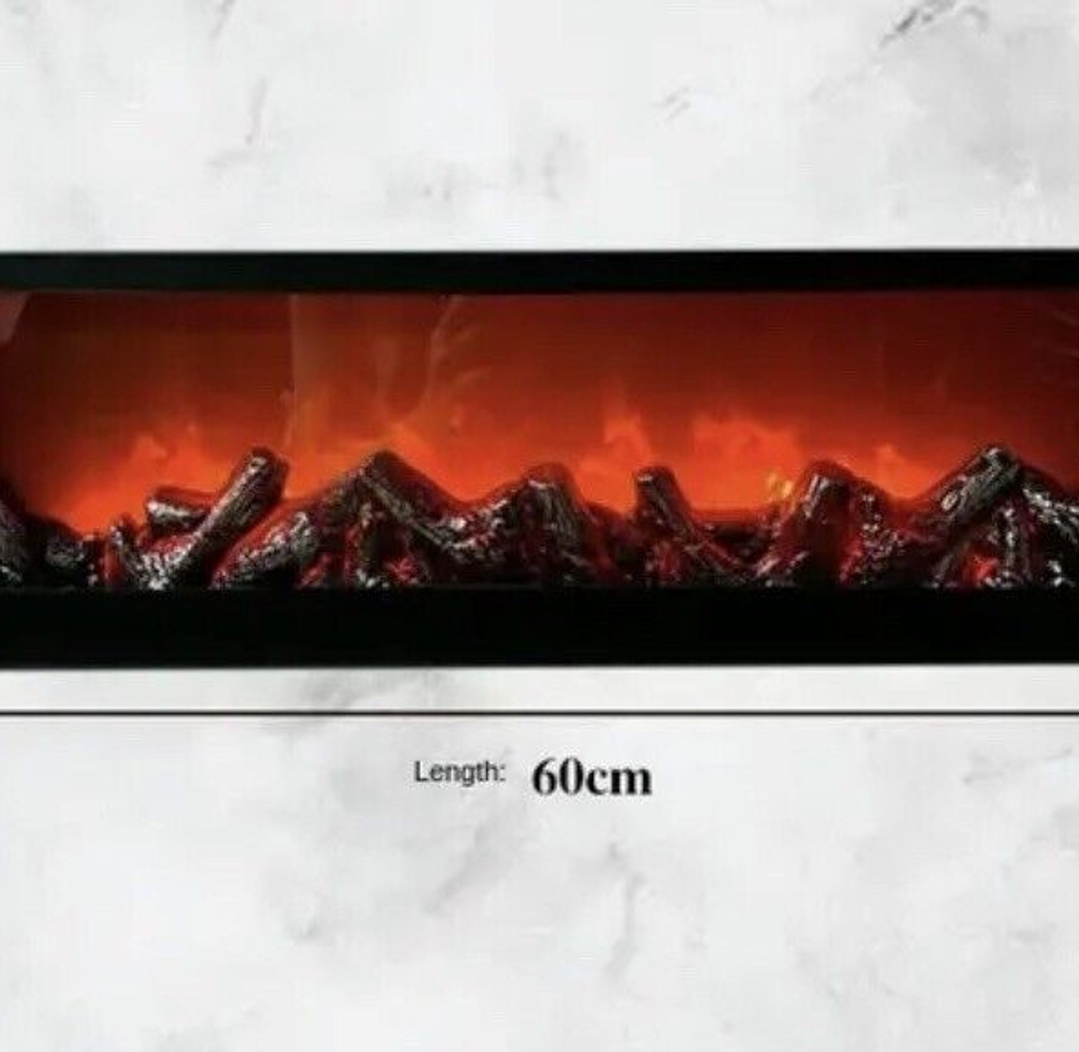 60cm Electric Fireplace Decor – Versatile Tabletop or Wall-Mounted Ambiance for Nairobi Homes image