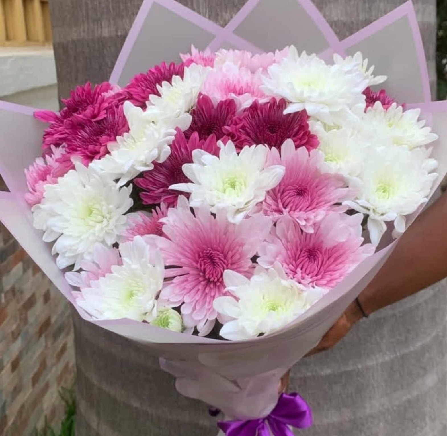 Happy Large Chrysanthemum Bouquet  image