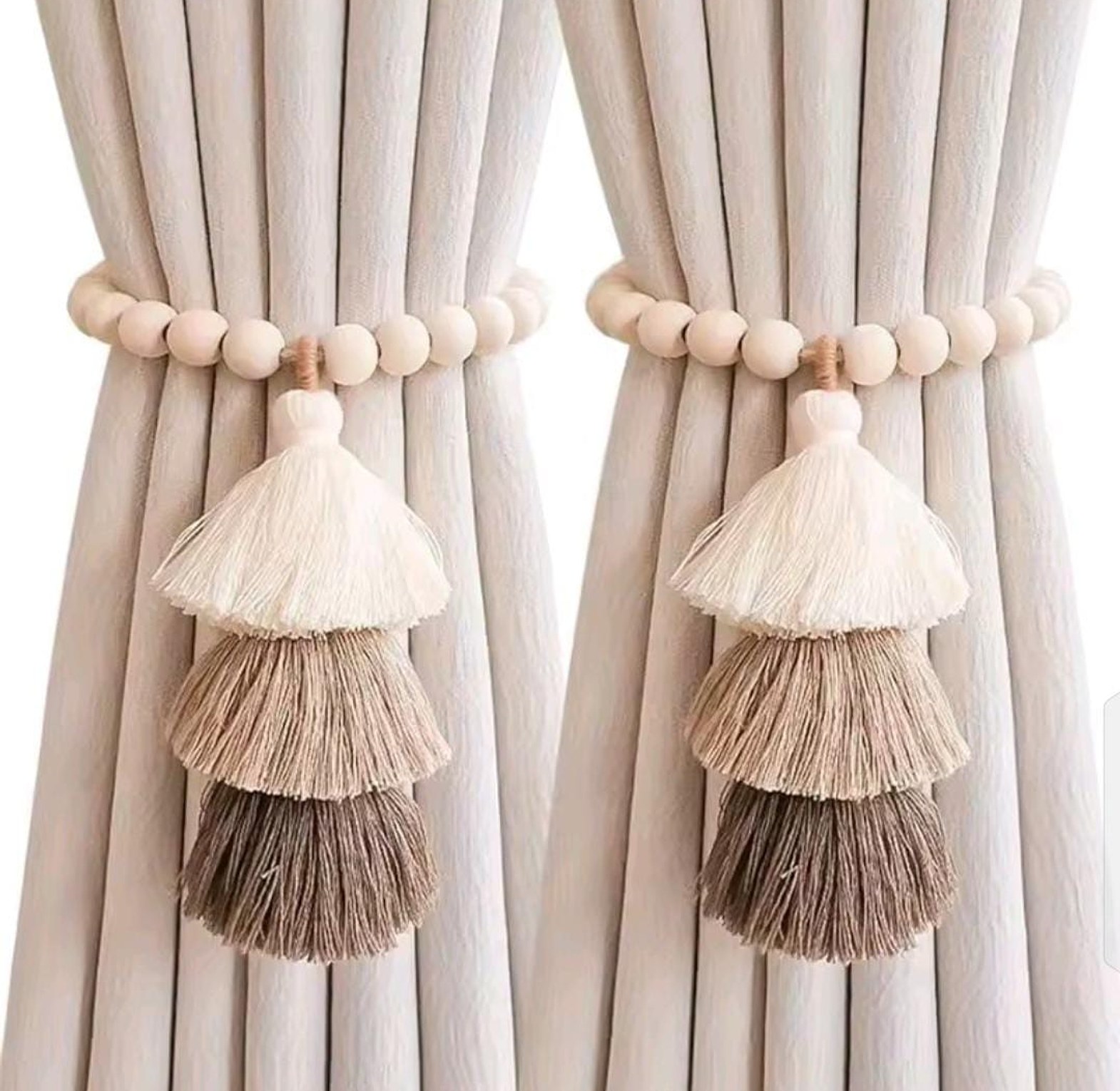 2pc Strong Magnet Curtain Ties image