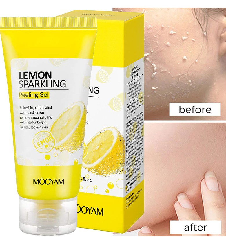Lemon exfoliating gel  image
