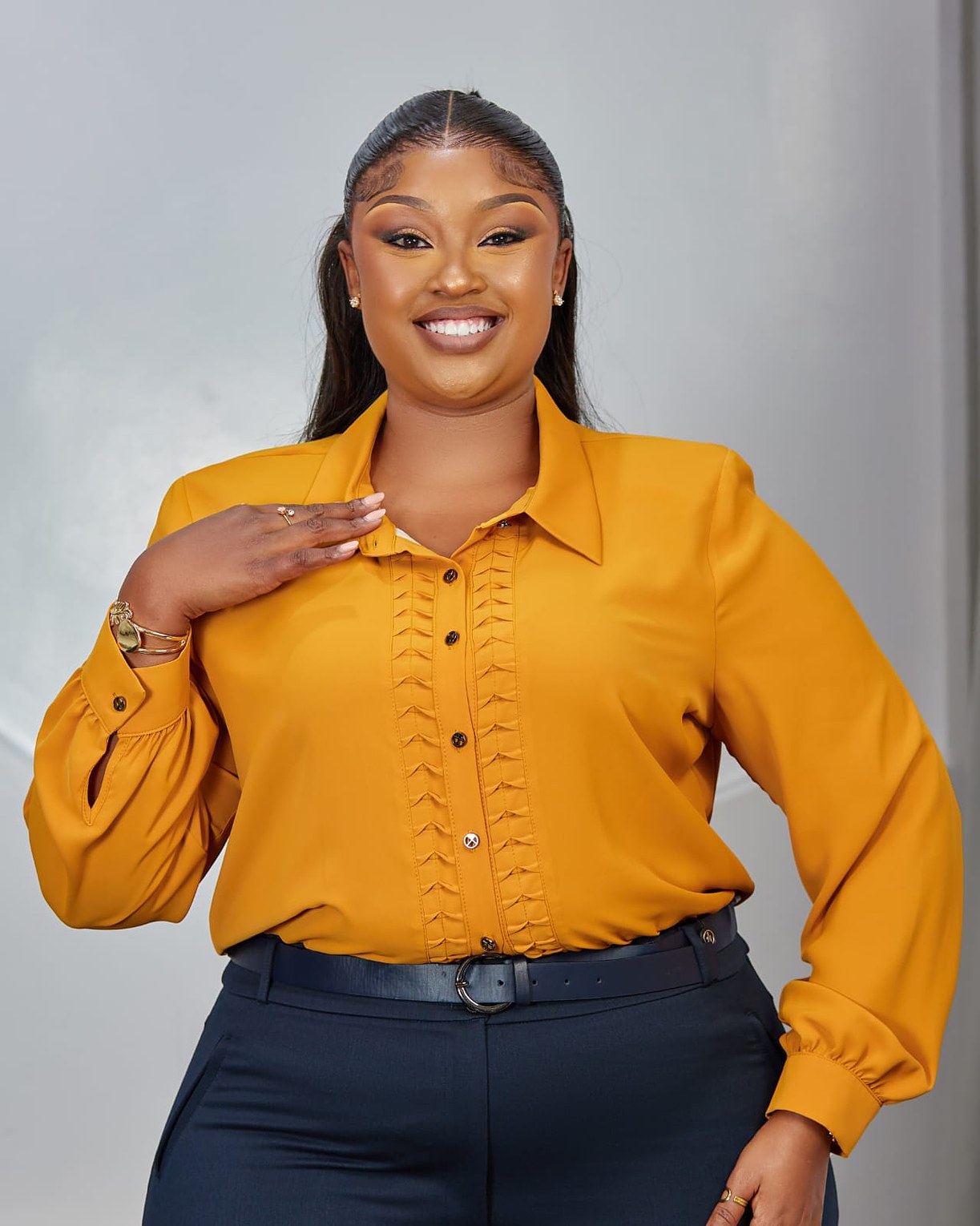 Premium Satin Blouse image