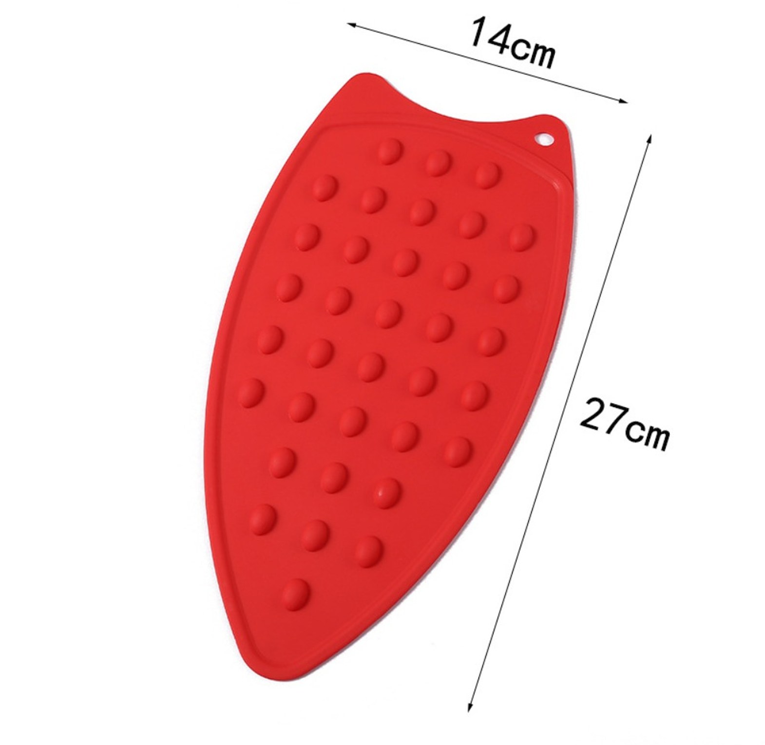 Heat Resistant Silicone Iron Rest Pad for Steam Irons - Non-Slip Protective Ironing Mat for Home & Tailors image