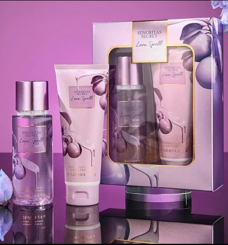 Senoritas Secret Love Spell La Creme Perfume Gift Set Box image