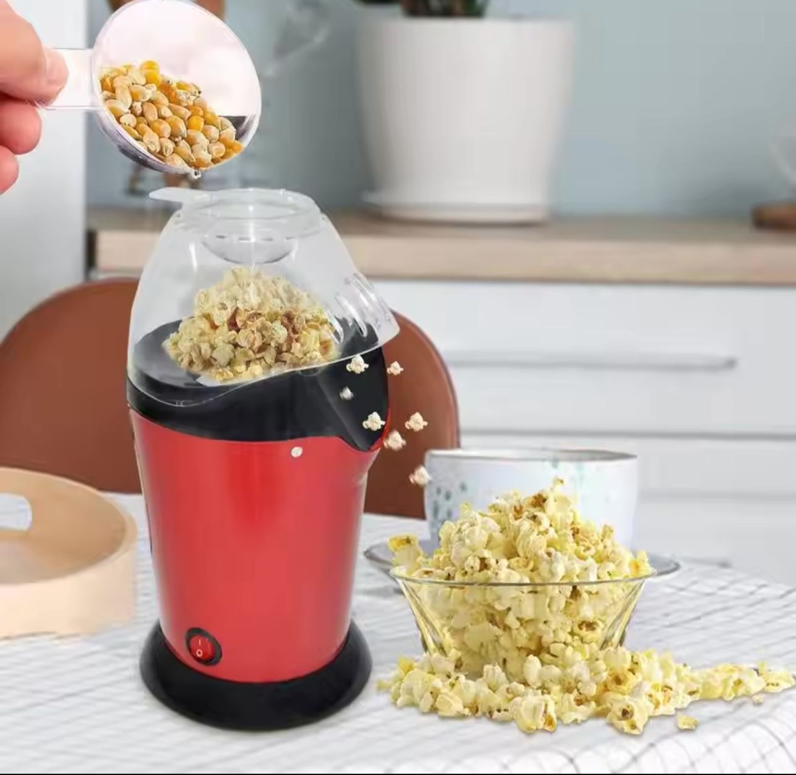 Oil-Free Popcorn Maker (CLEARANCE SALE) image