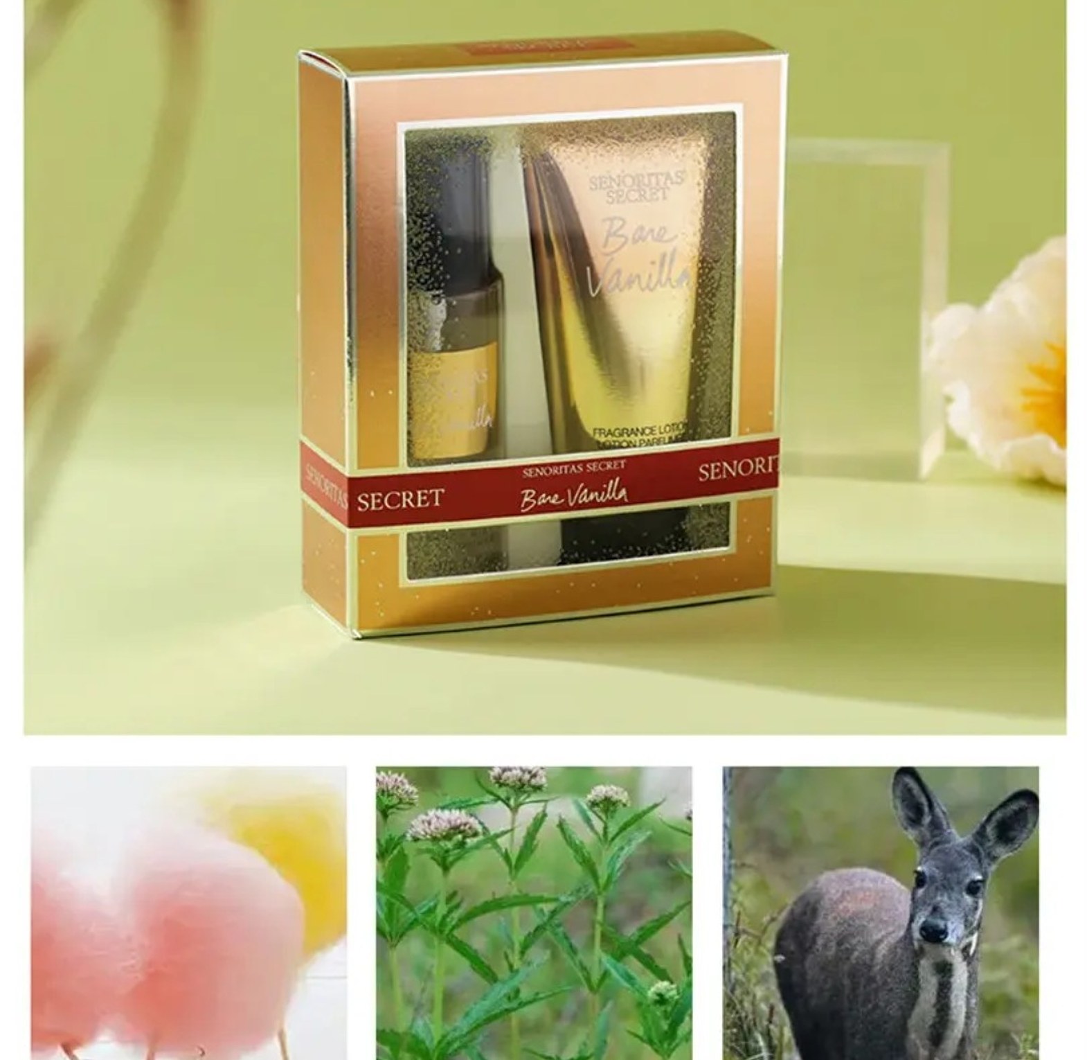 Senoritas Secret Bare Vanilla Travel Size Perfume Gift Set  image