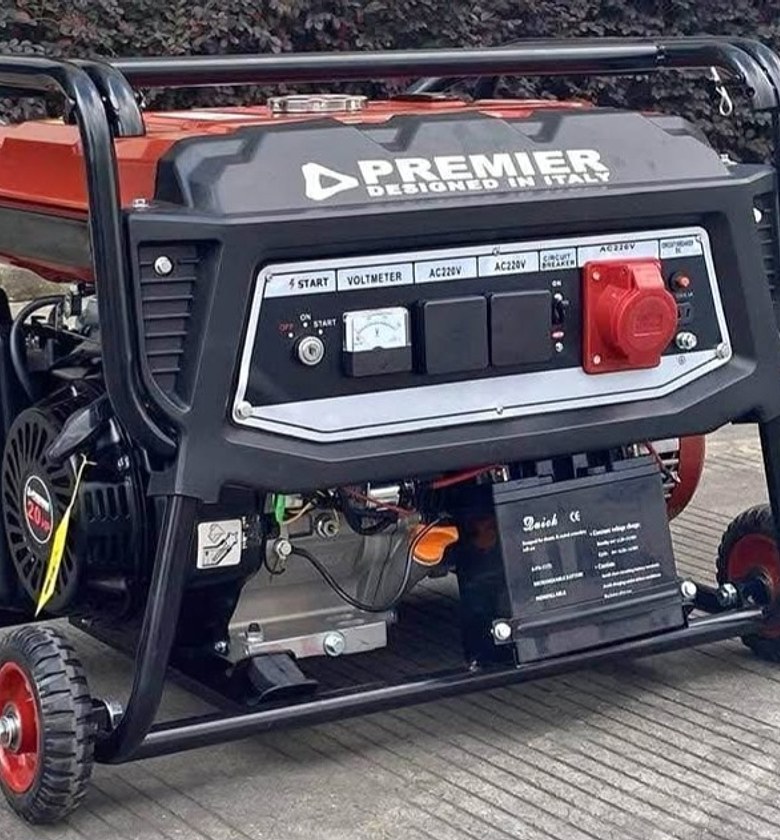 8.5kva premier generator with wheels image