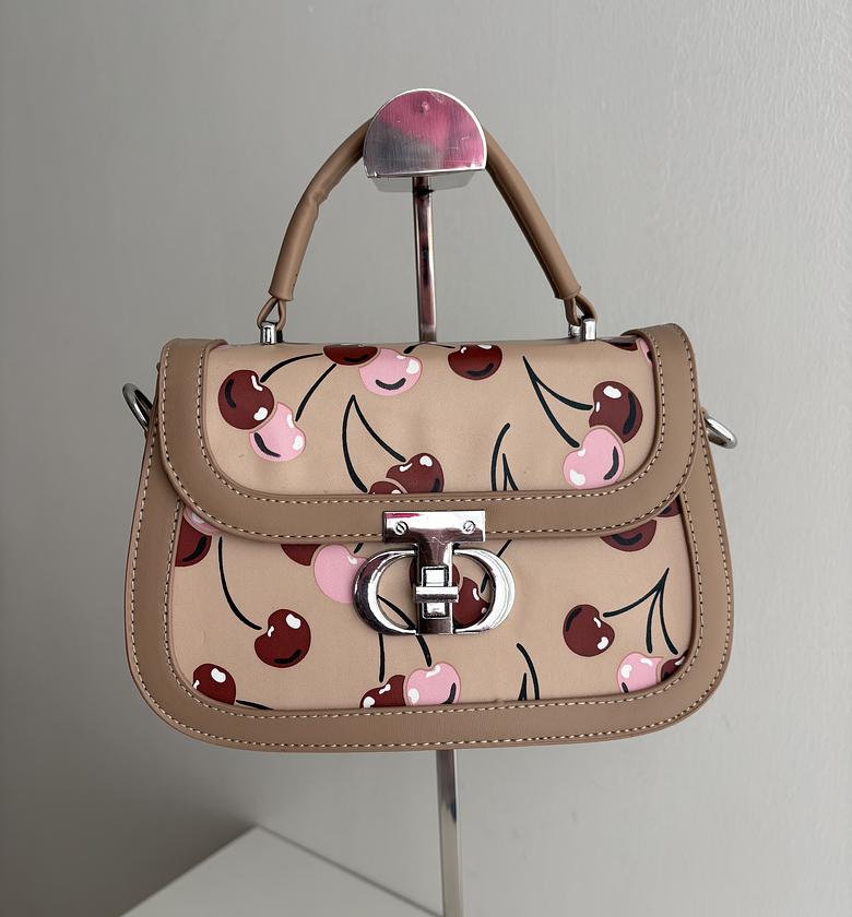 Cherry Bag - Nude image