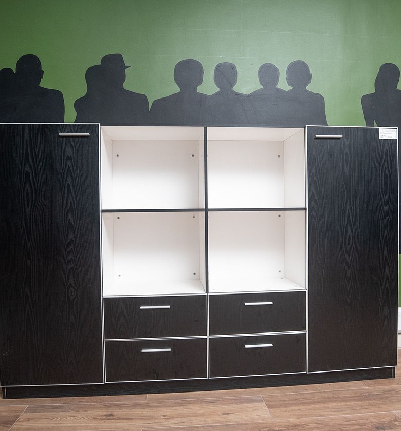 CABINET BOOKCASE 217X145X image