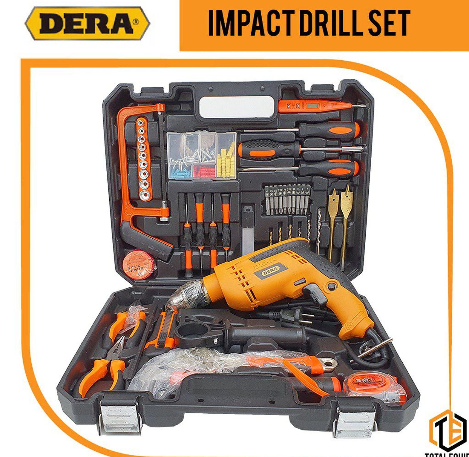 Dera Toolkit with 750W Impact Drill image