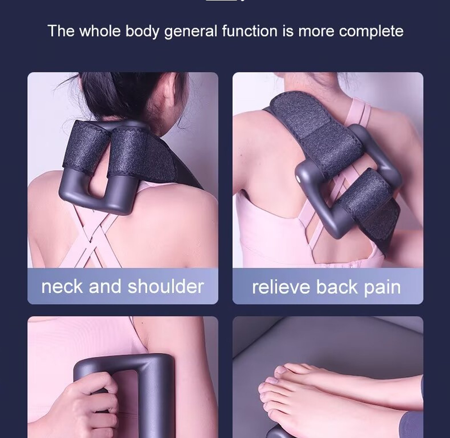 Electric Handheld Vibration Massage Gun image