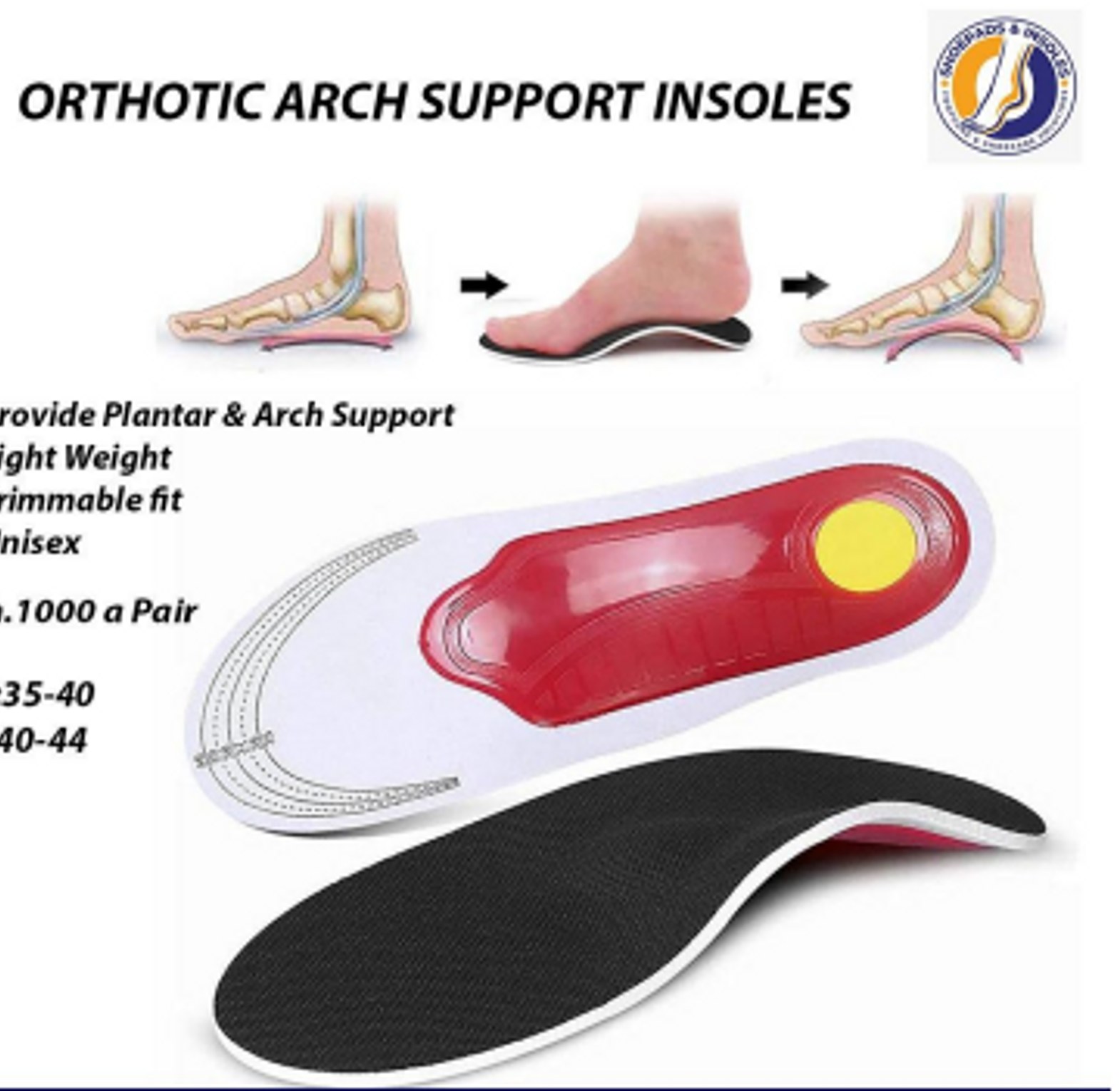  Back Arch insoles image