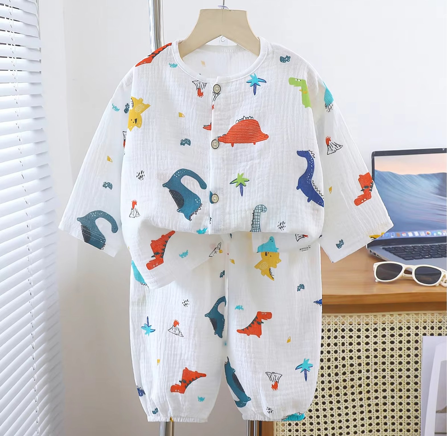 Muslin Cotton Pajamas image