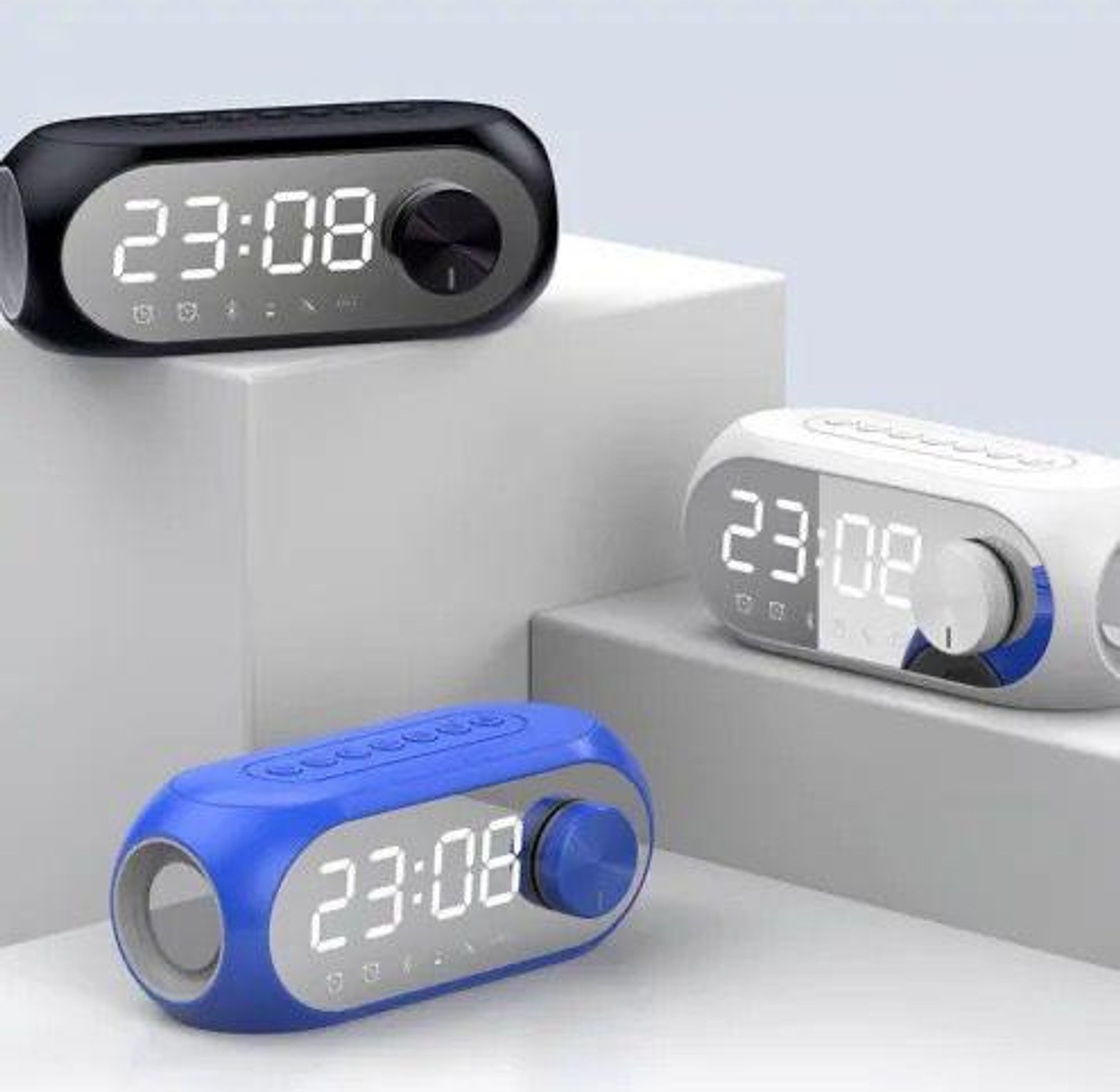 Portable digital alarm clock  image