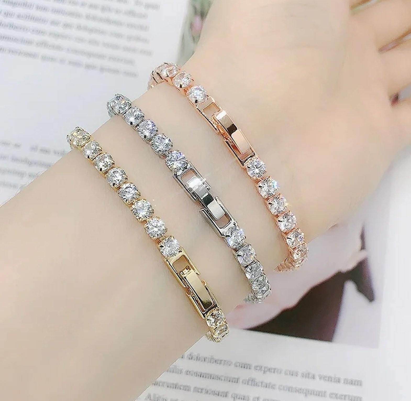 Tennis bracelet  image