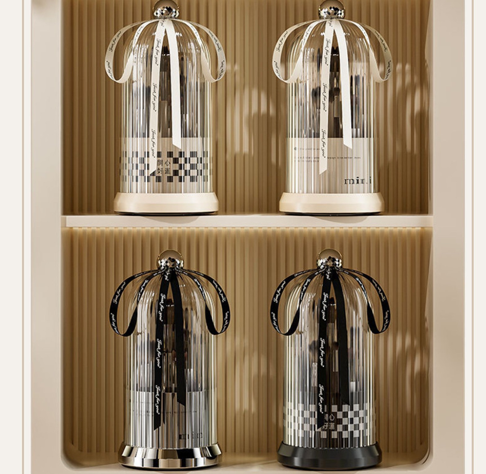 360 Rotating Desktop Makeup Brushes Holder  image