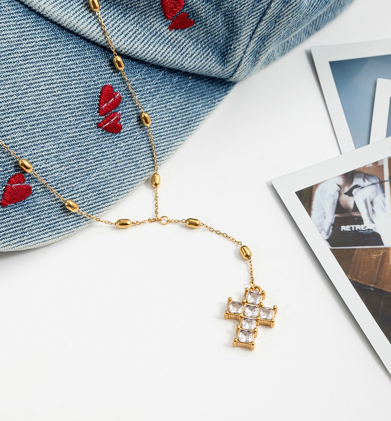 Divine Glow Lariat Necklace image