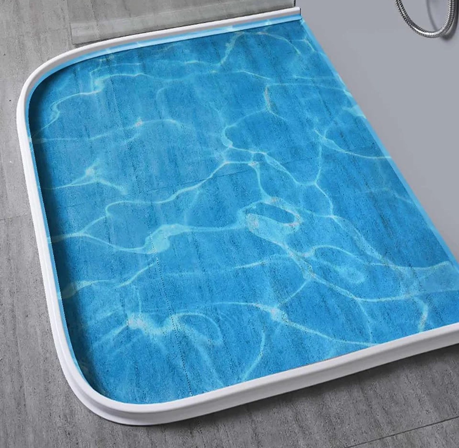 Silicone Shower Water Stopper Barrier image