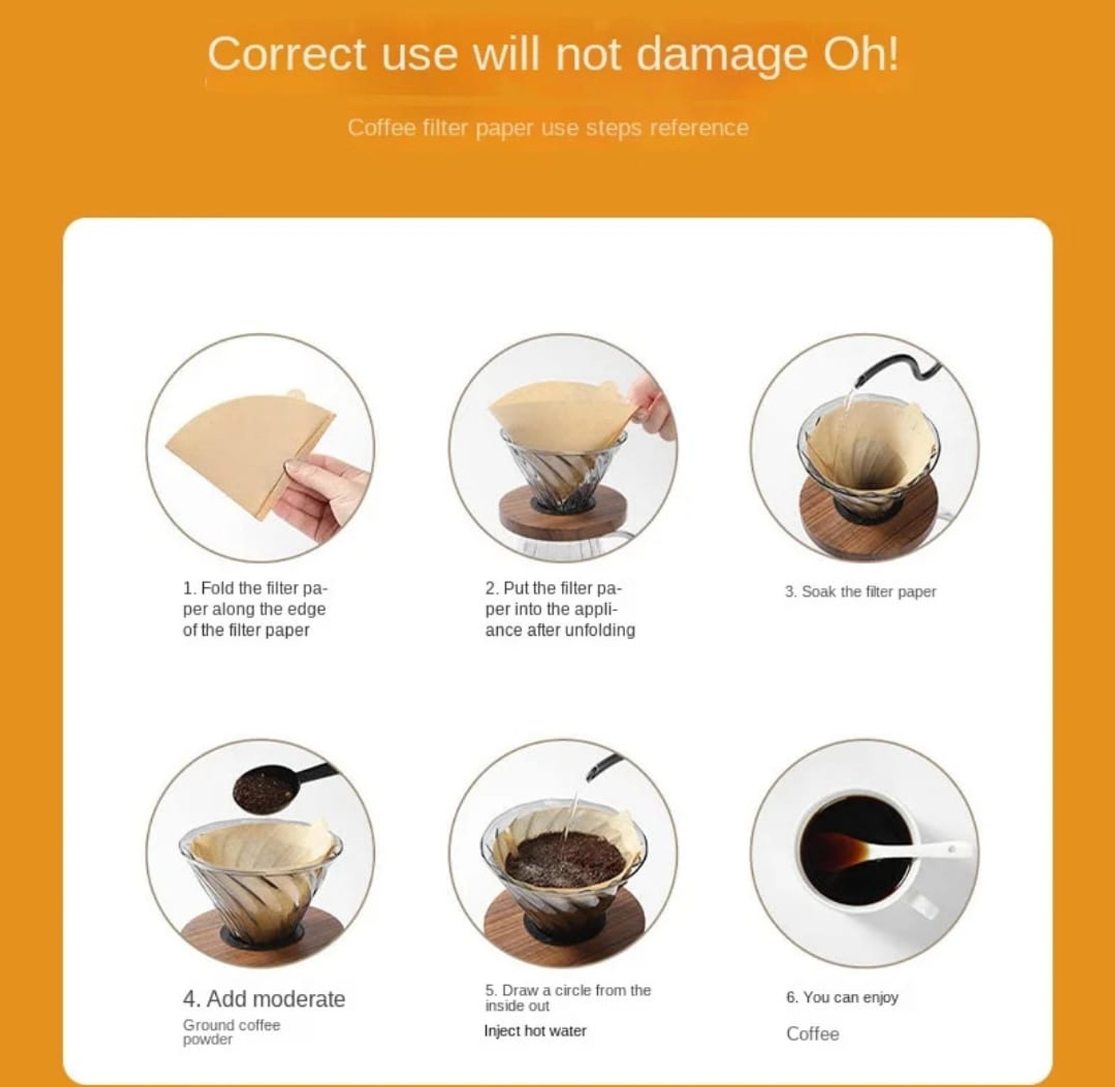Coffee Filter Paper Size 02 Unbleached Brown (50 Pcs Set) - Premium Pour-Over Coffee Filters for Home Baristas & Cafes image