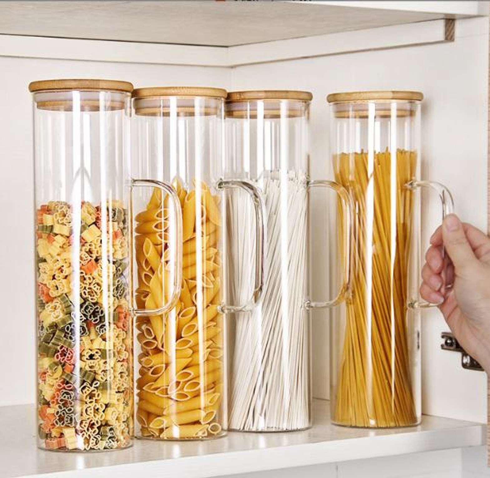 Italian Pasta / Noodles Storage Jar image