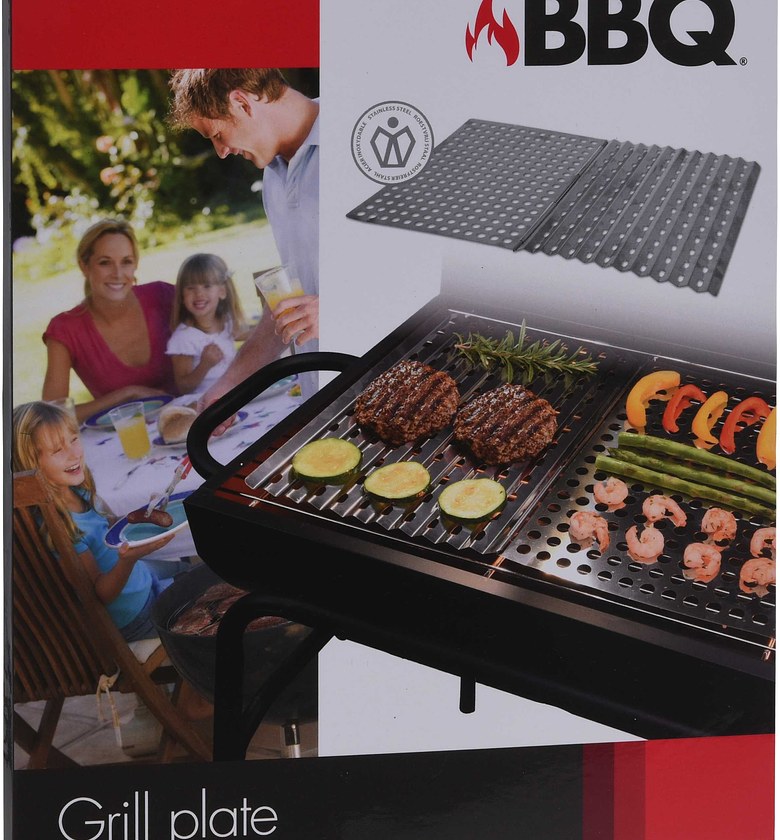 BBQ SHEET 2PCS STAINLESS  image