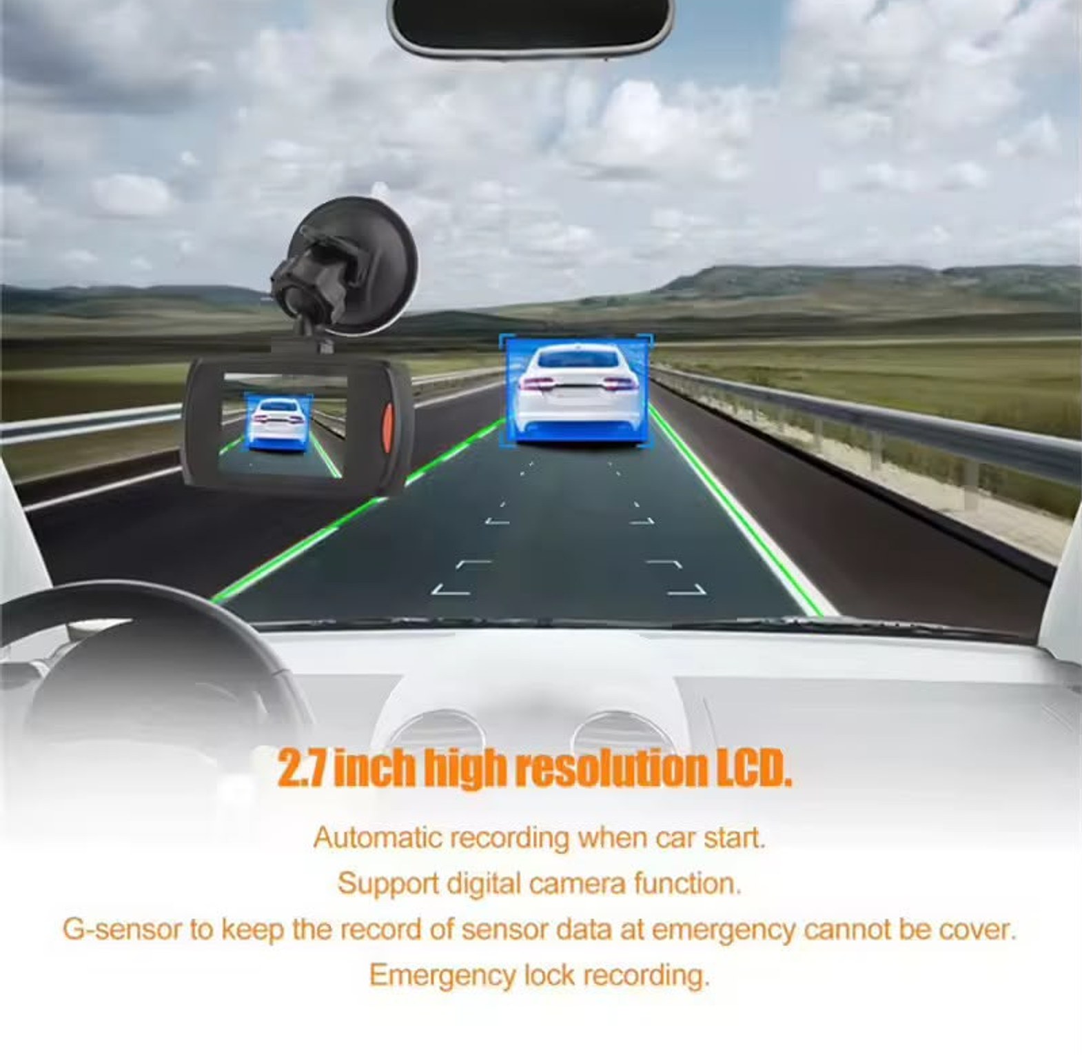 1080P Mini Dash Cam for Cars image