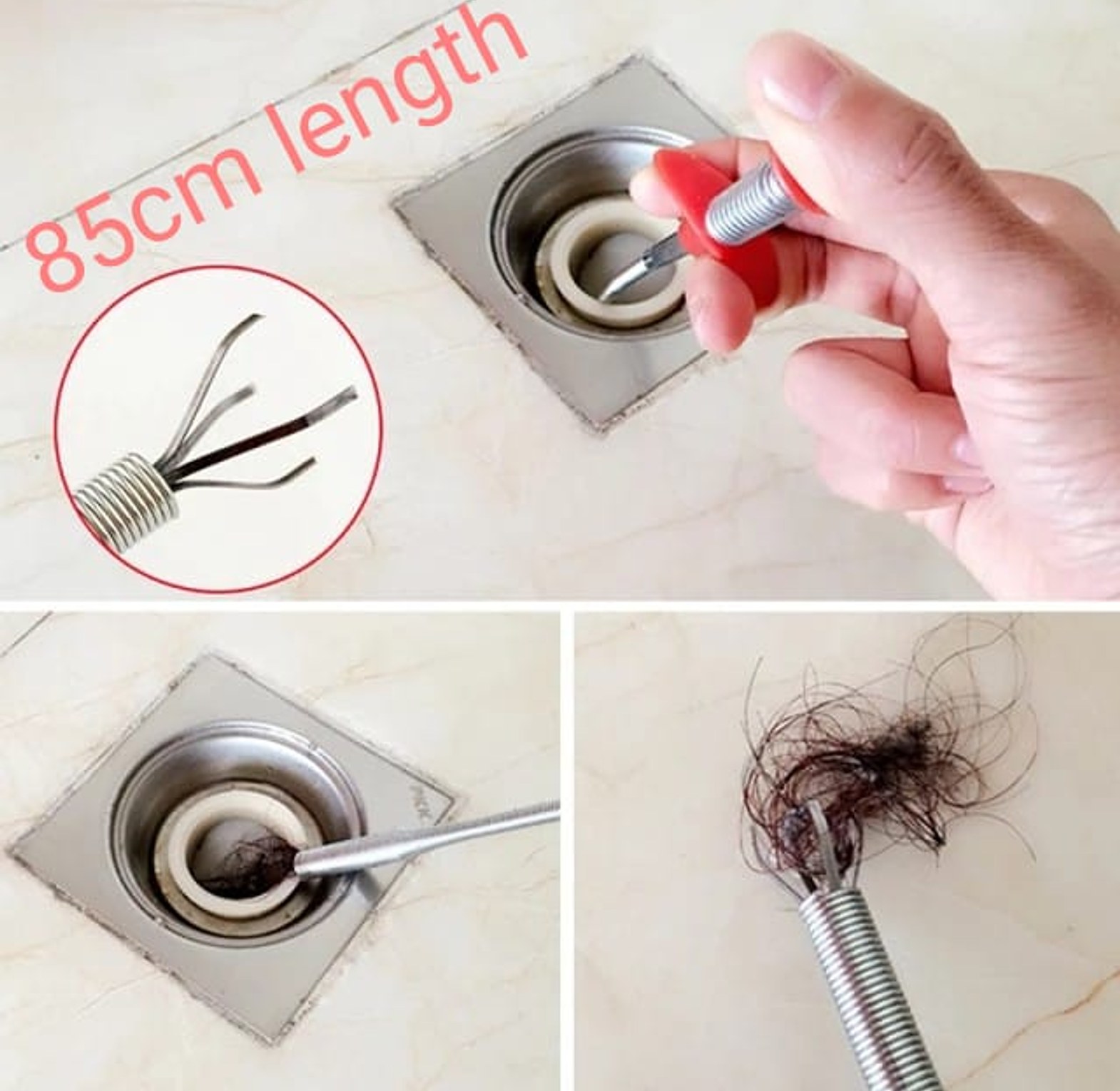 Flexible Drain Hair Catcher image