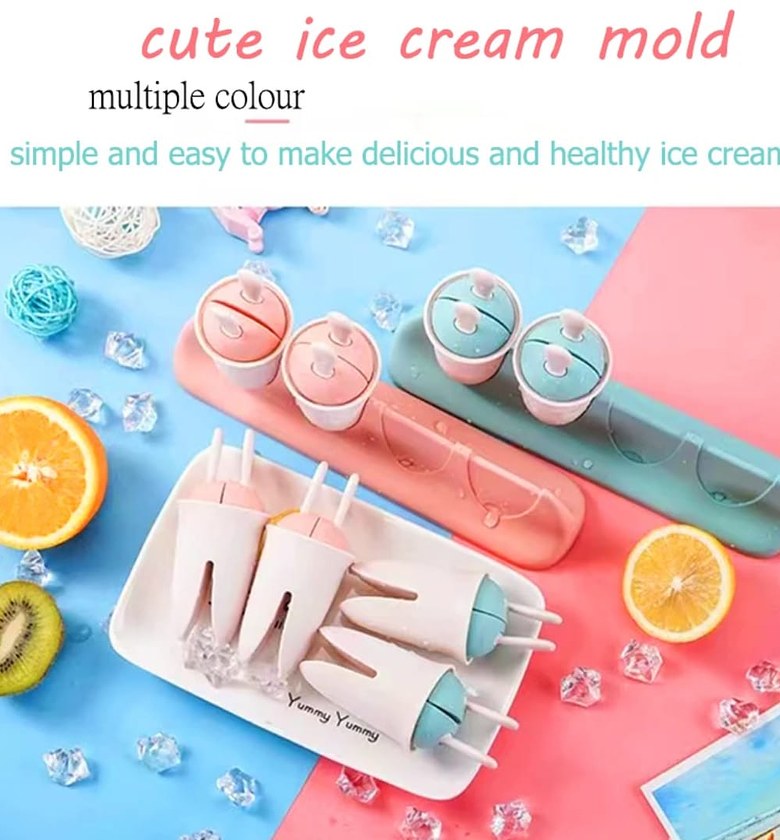 Cartoon Popsicle Mold Eco-Friendly Reusable image
