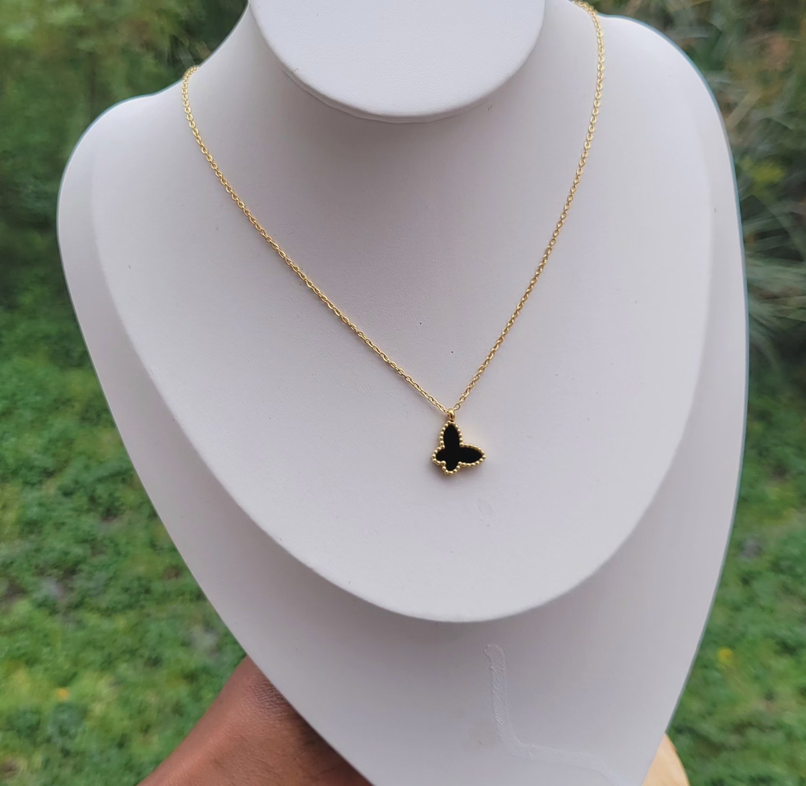 Sofia  butterfly necklace  image