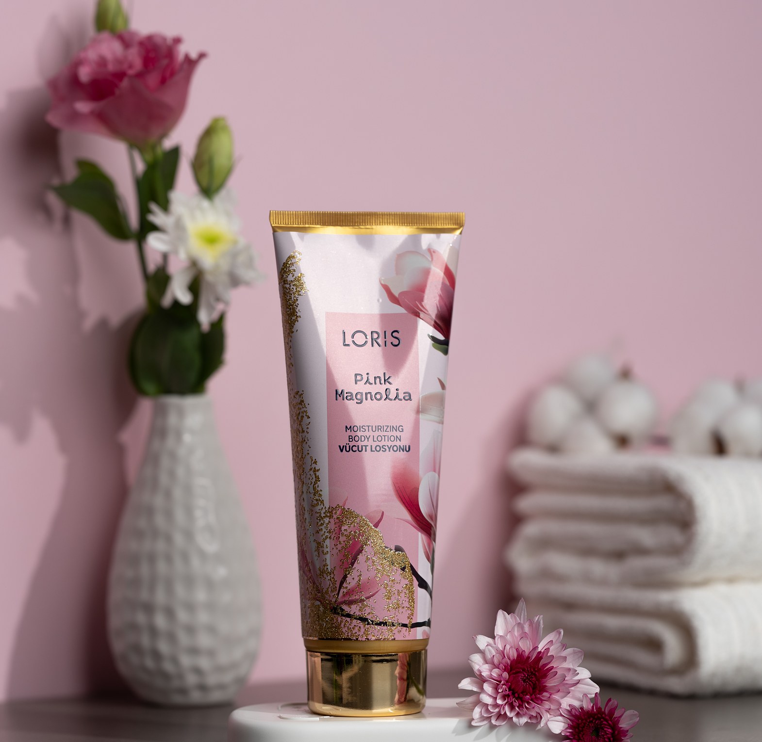 Loris Pink Magnolia Body Lotion 236ml image