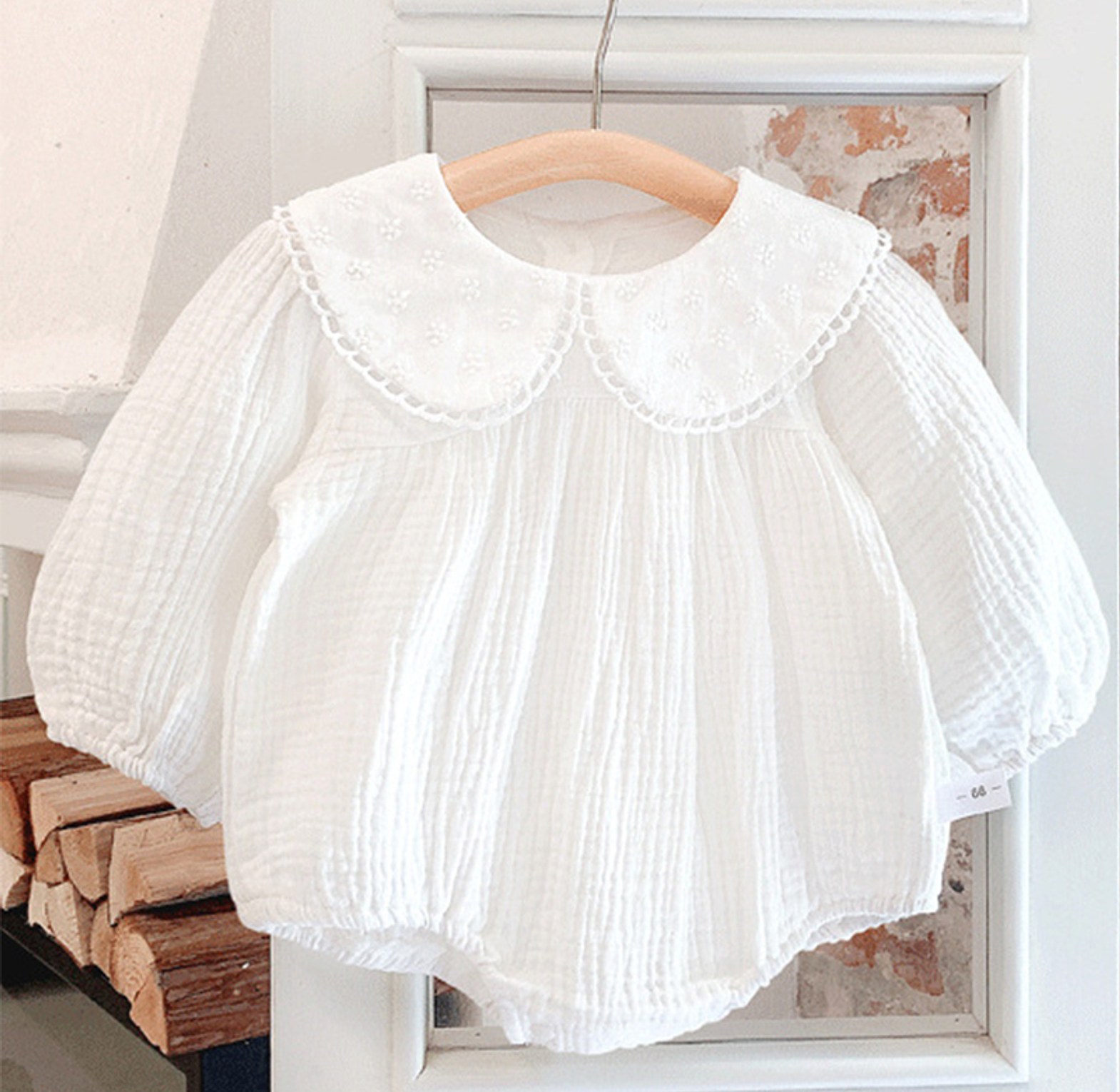 Lace Bloom Baby Onesies image
