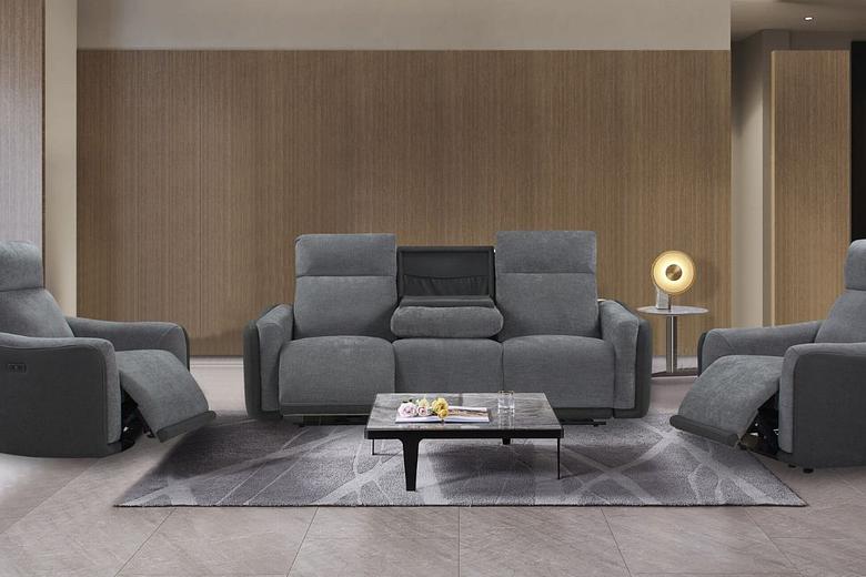 ERICA 7 Seater Fabric Recliner (3+2+1+1) image