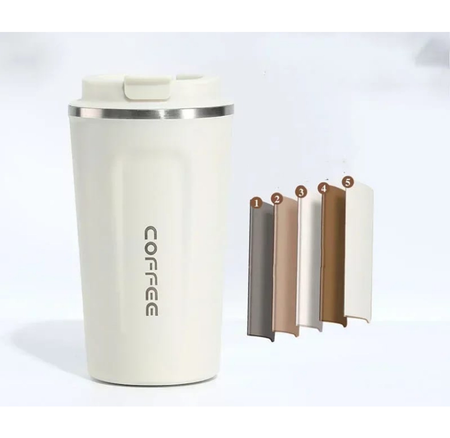 Premium 510ml Six-Layer Insulated Coffee Thermocup image