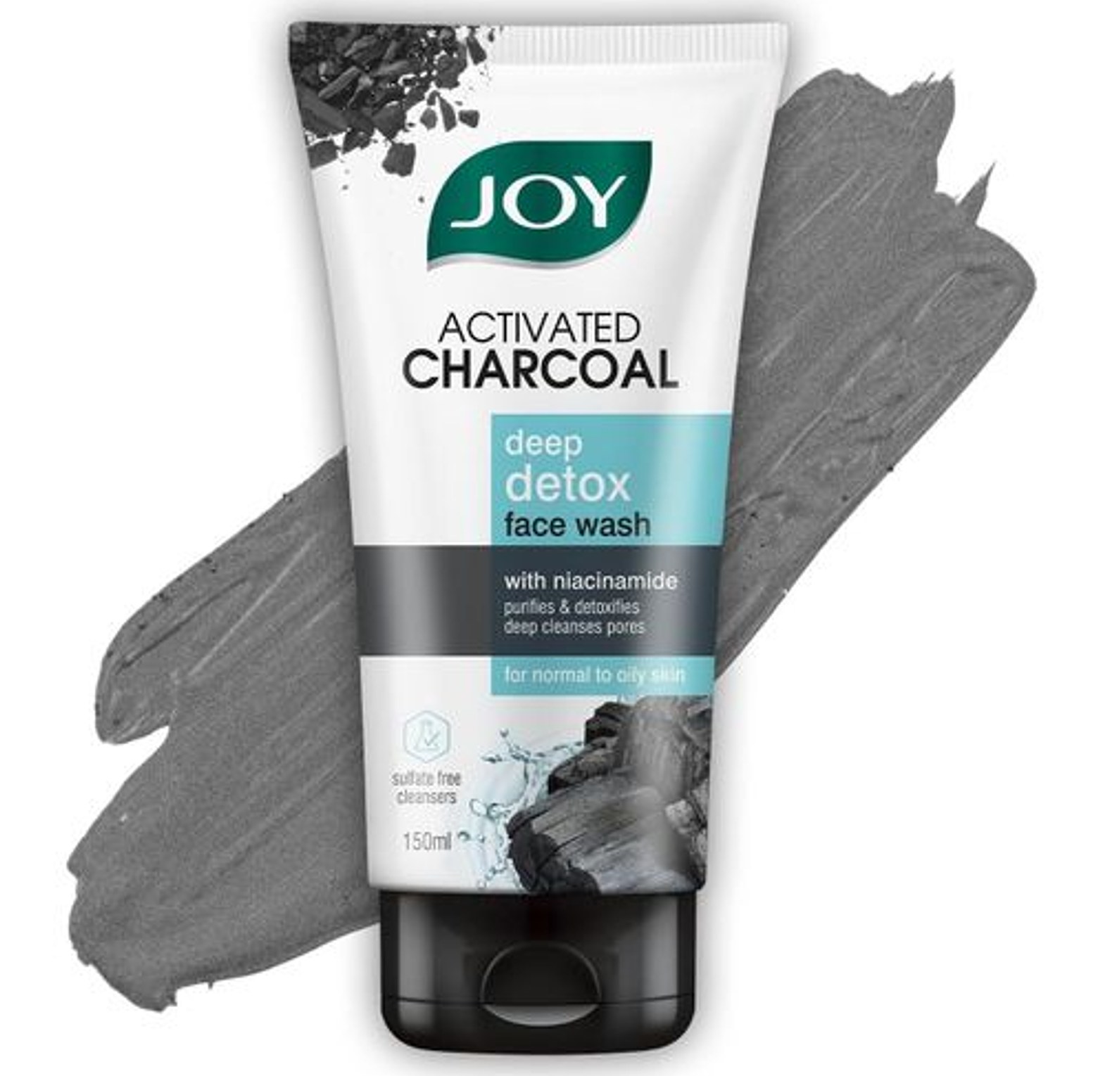 Joy activated charcoal  Face wash   image