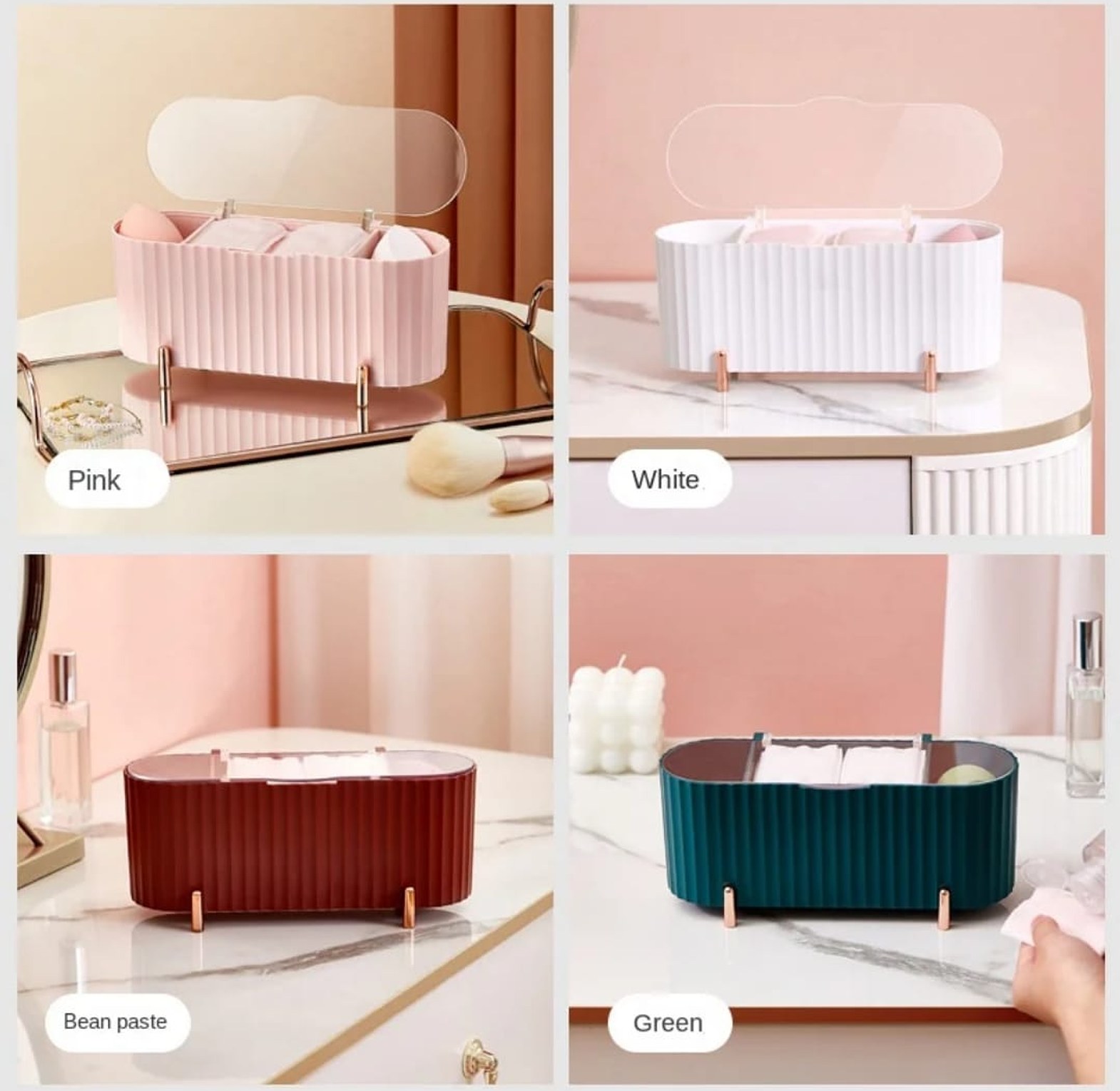Dust-Proof Cosmetics Storage Box image