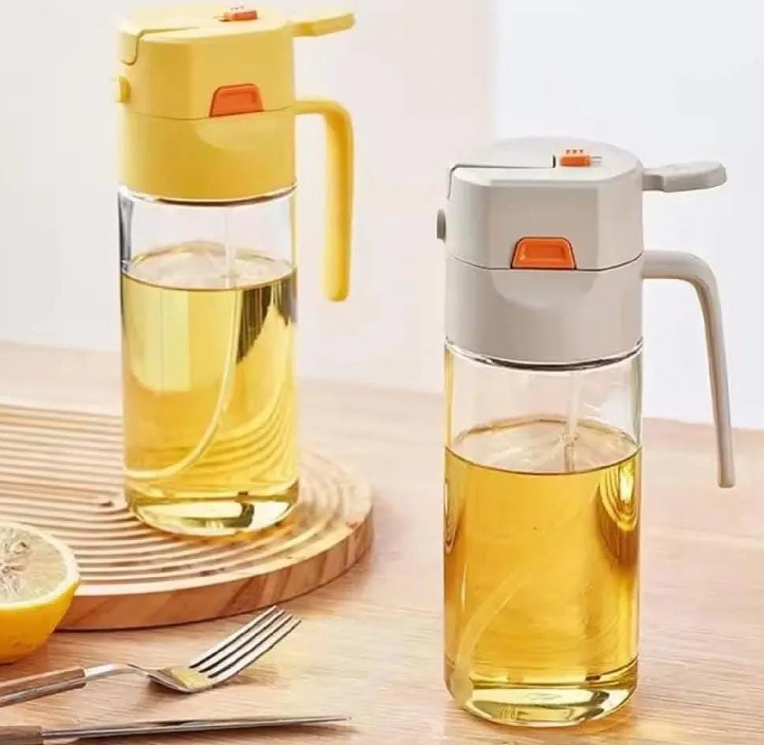 Dual oil dispenser & Sprayer  image
