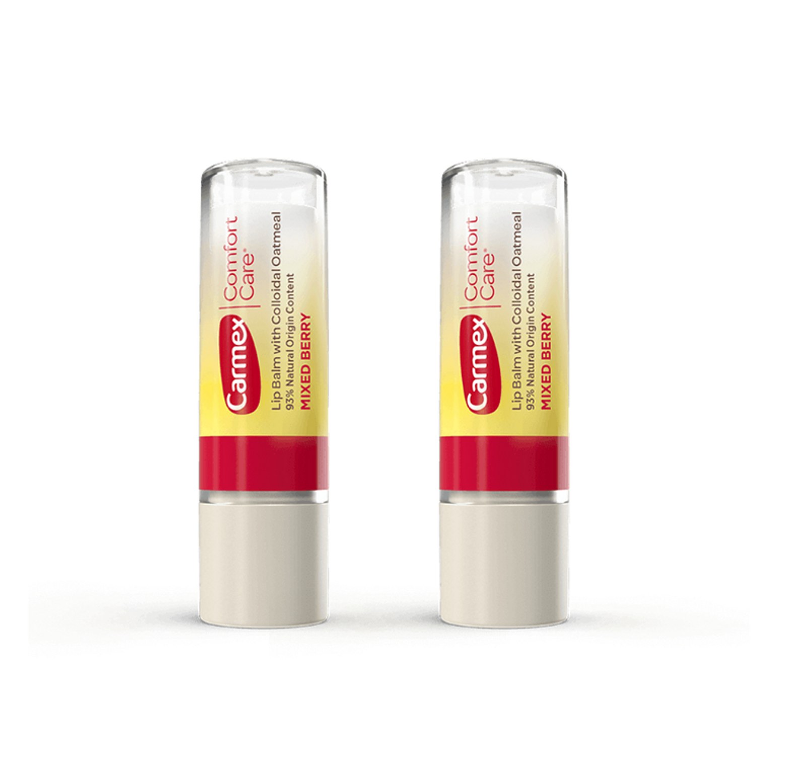 Carmex Colloidal Oatmeal Mixed Berry Lip Balm 2pcs image