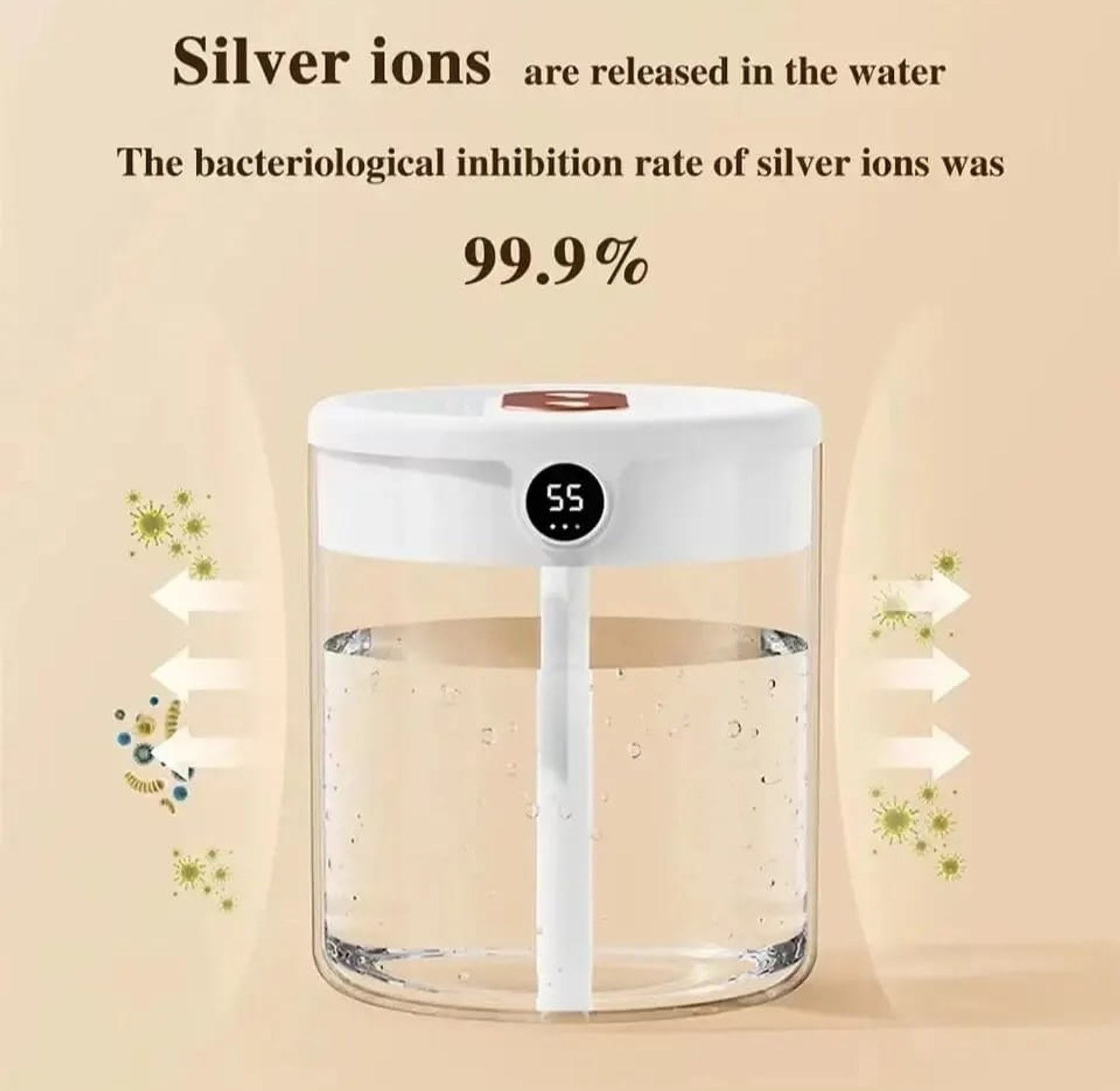 2L Double Nozzle Air Humidifier  image